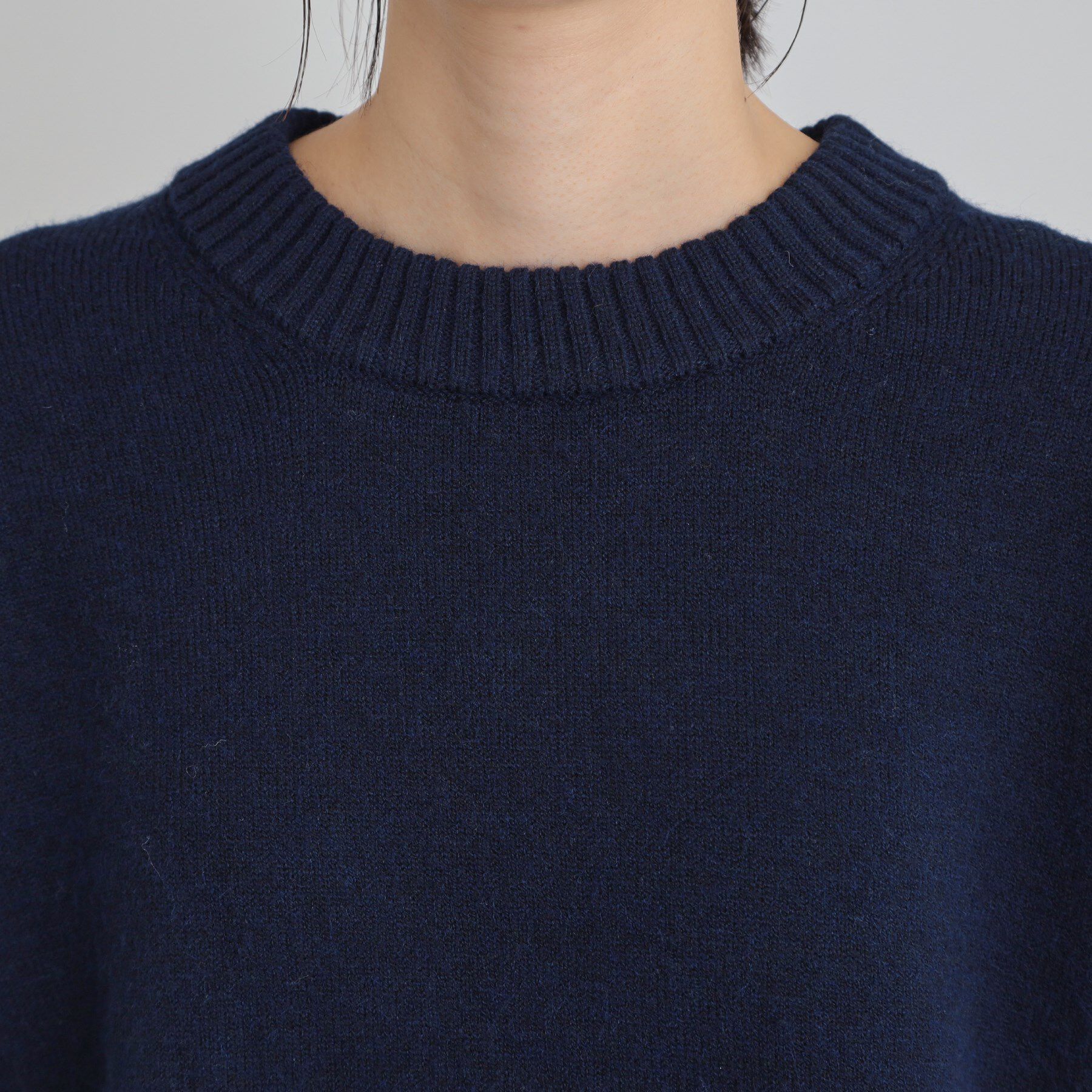 THE SHOP TK「インしないで着られる カラーブロックニット」|ニット・セーター|