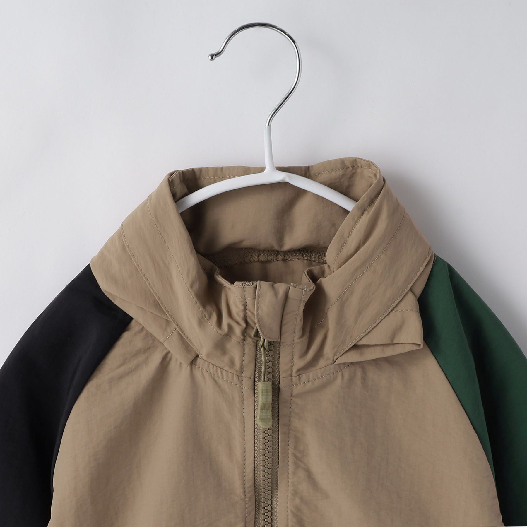 THE SHOP TK「【110－160】配色ナイロンブルゾン」|ブルゾン・スタジャン|