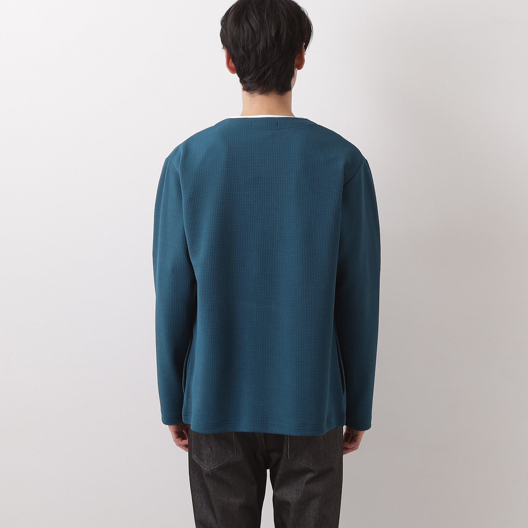 THE SHOP TK「カーディガン＋半袖Tシャツ セットアイテム 洗濯機OK」|カーディガン|