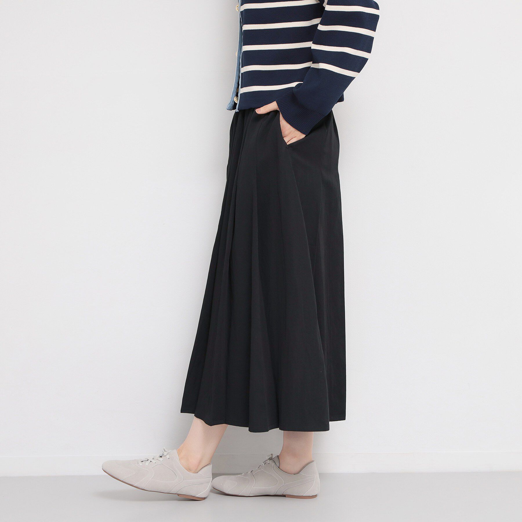 THE SHOP TK「ストライプアソートスカート」|スカート|