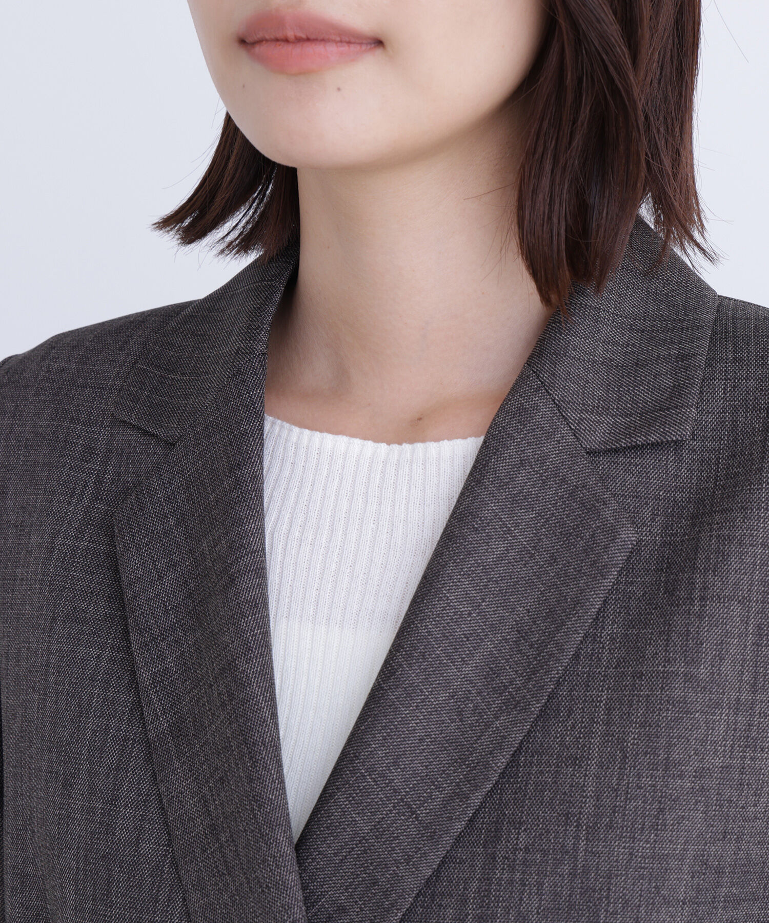  「シャークスキン SETUPダブルブレストジャケット」|その他|