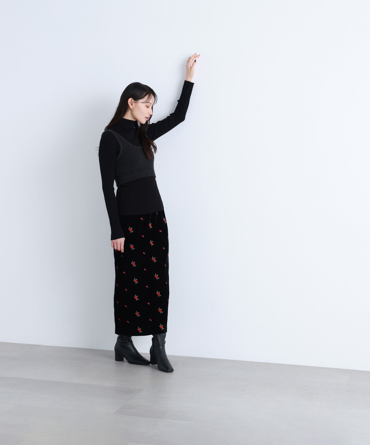  「ビスチェレイヤードニット」|ニット・セーター|