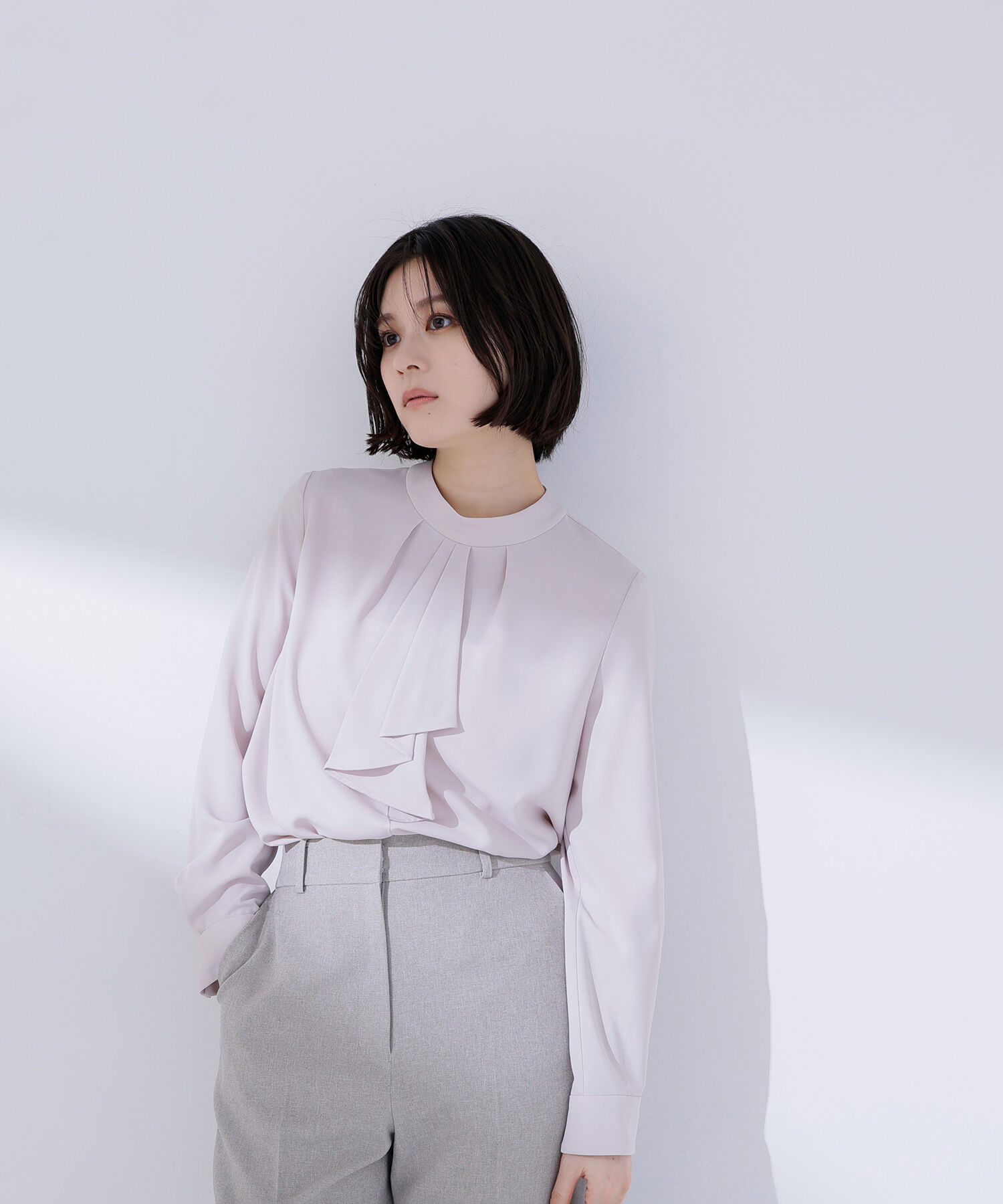  「ラッフルボウタイブラウス」|シャツ・ブラウス|