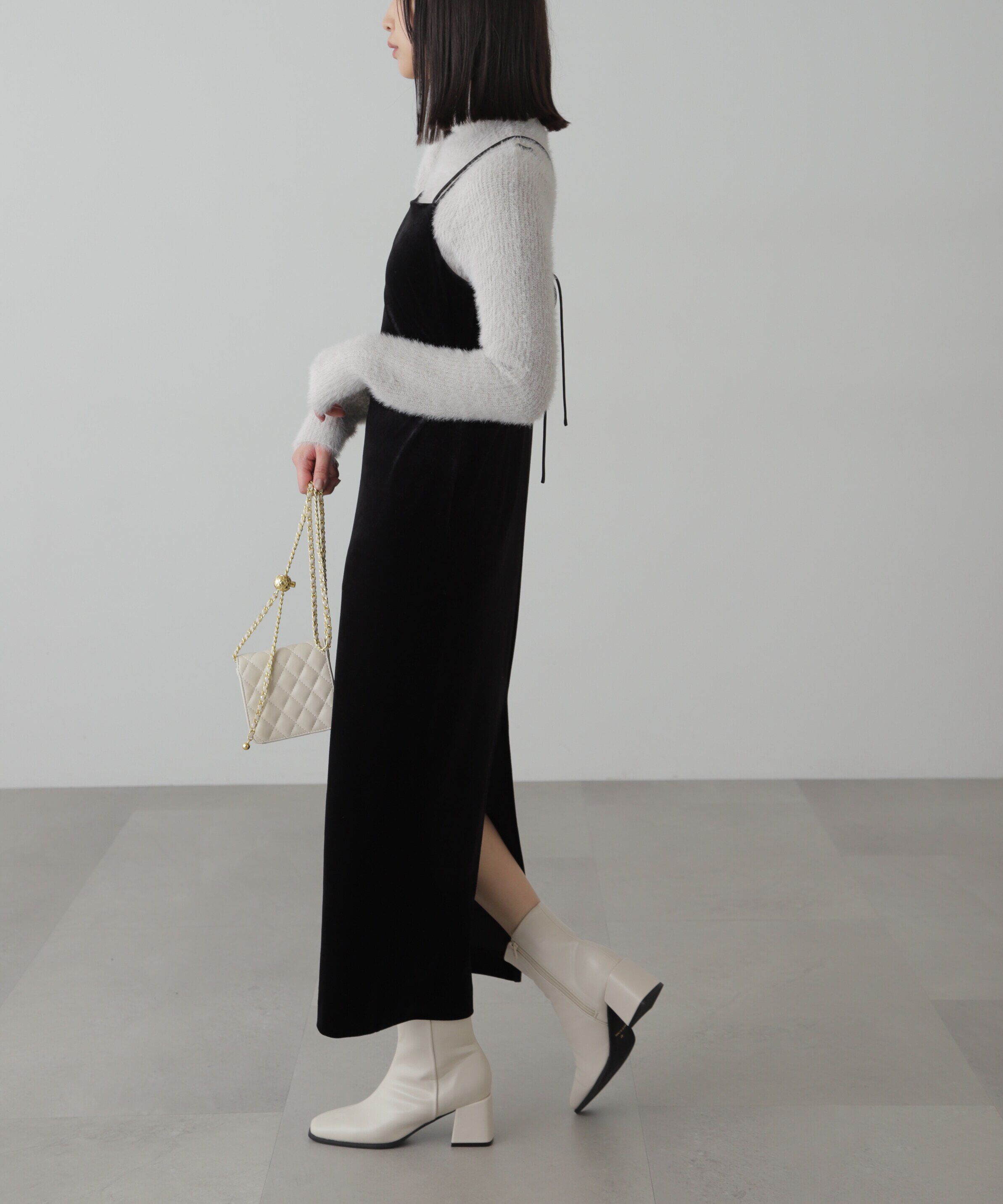  「コンパクトシャギーハイネックニット」|ニット・セーター|