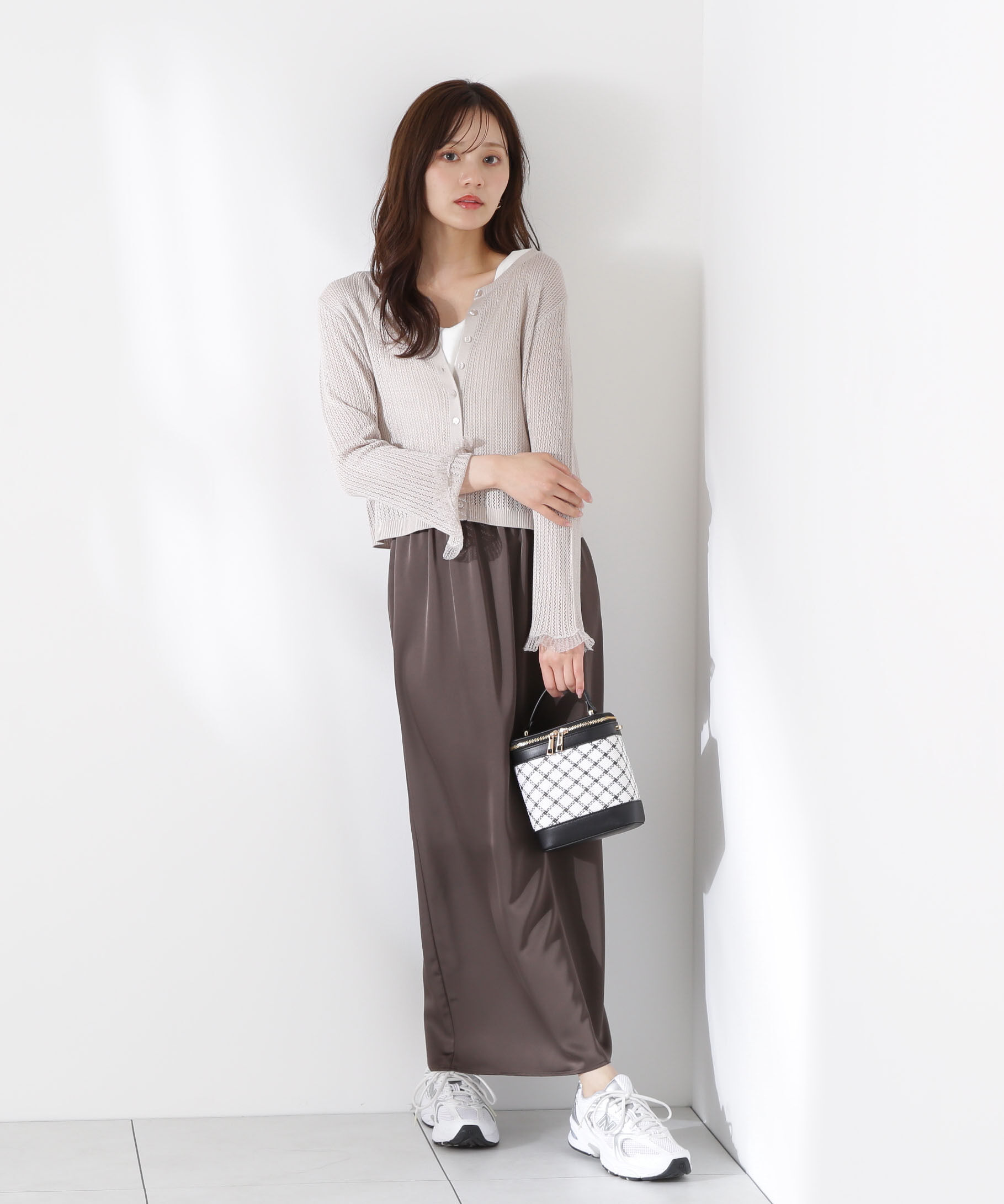 PROPORTION BODY DRESSING「シアードッキングカーディガン」|カーディガン|