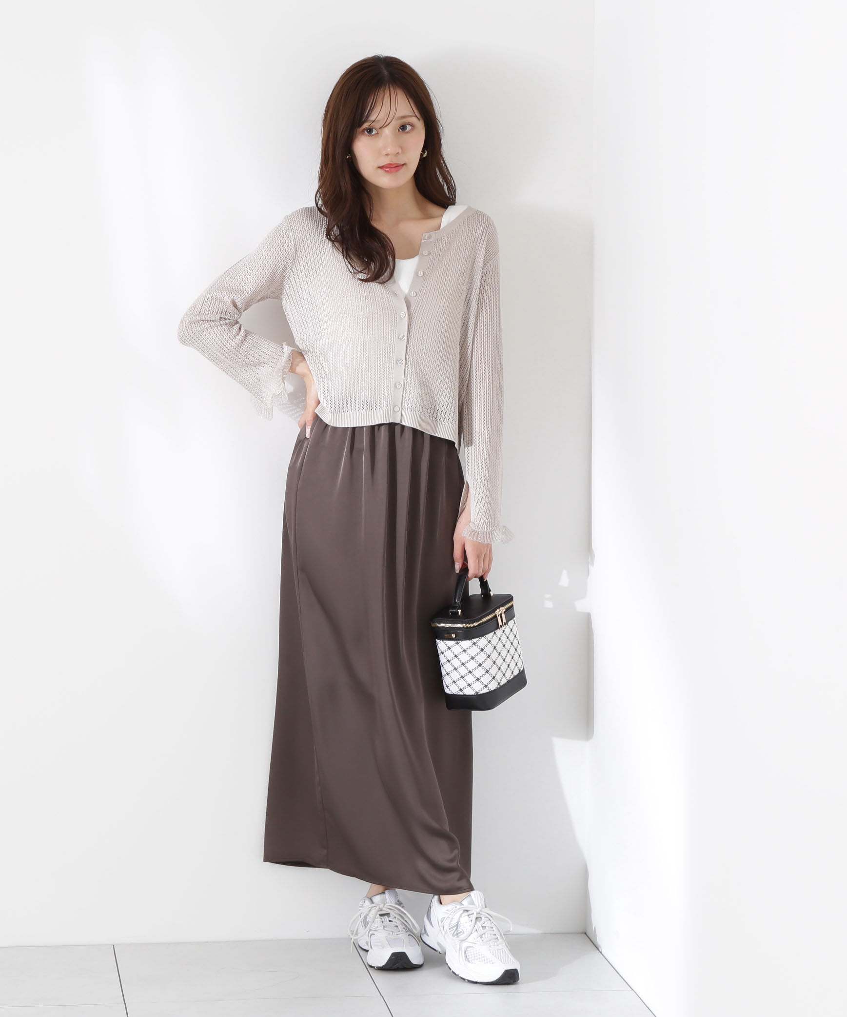 PROPORTION BODY DRESSING「シアードッキングカーディガン」|カーディガン|