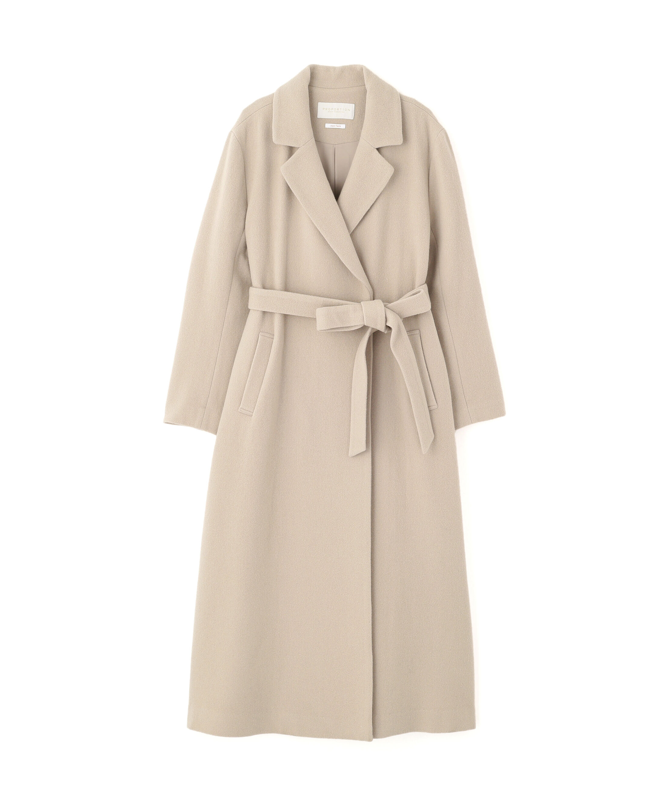 PROPORTION BODY DRESSING「ベルテッドレディーコート 25AW」|その他|