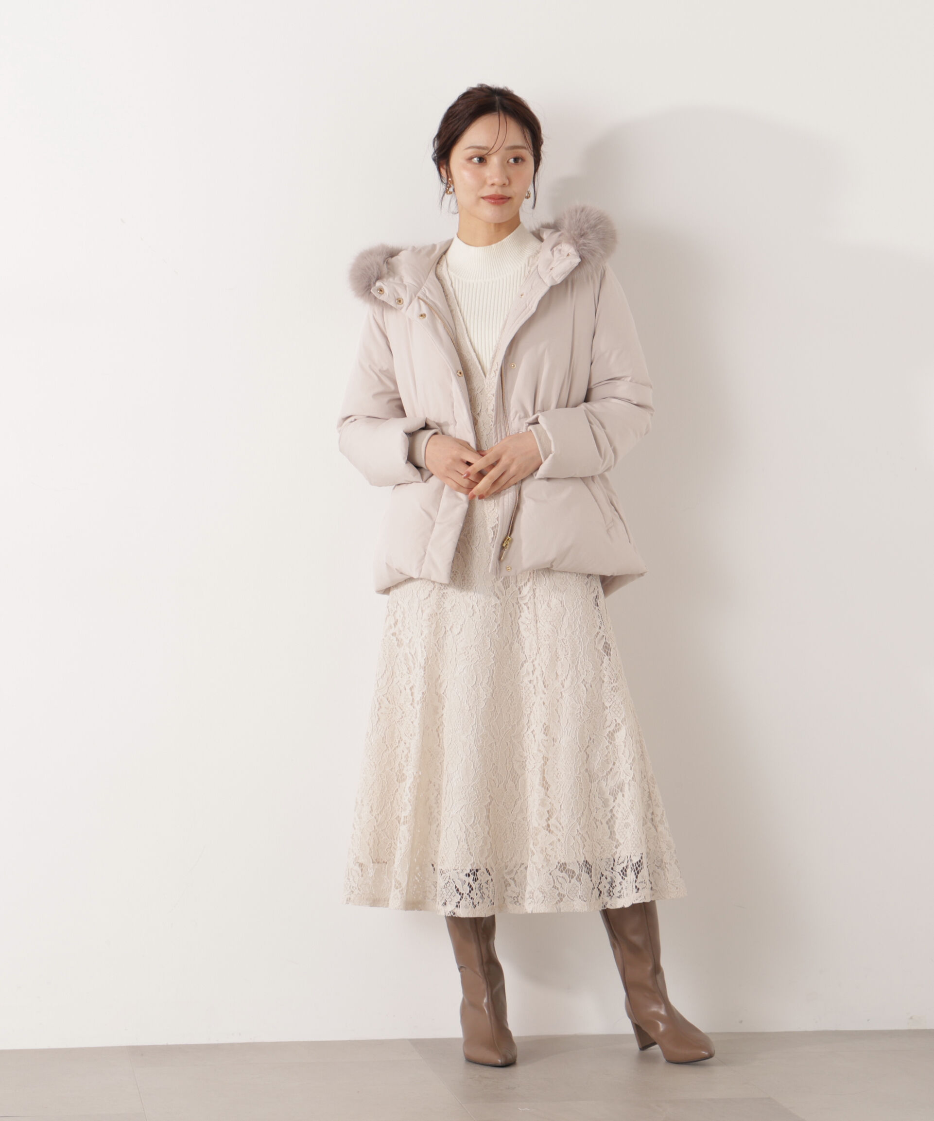 PROPORTION BODY DRESSING「ウエストマークショートダウン 25AW」|ブルゾン・スタジャン|