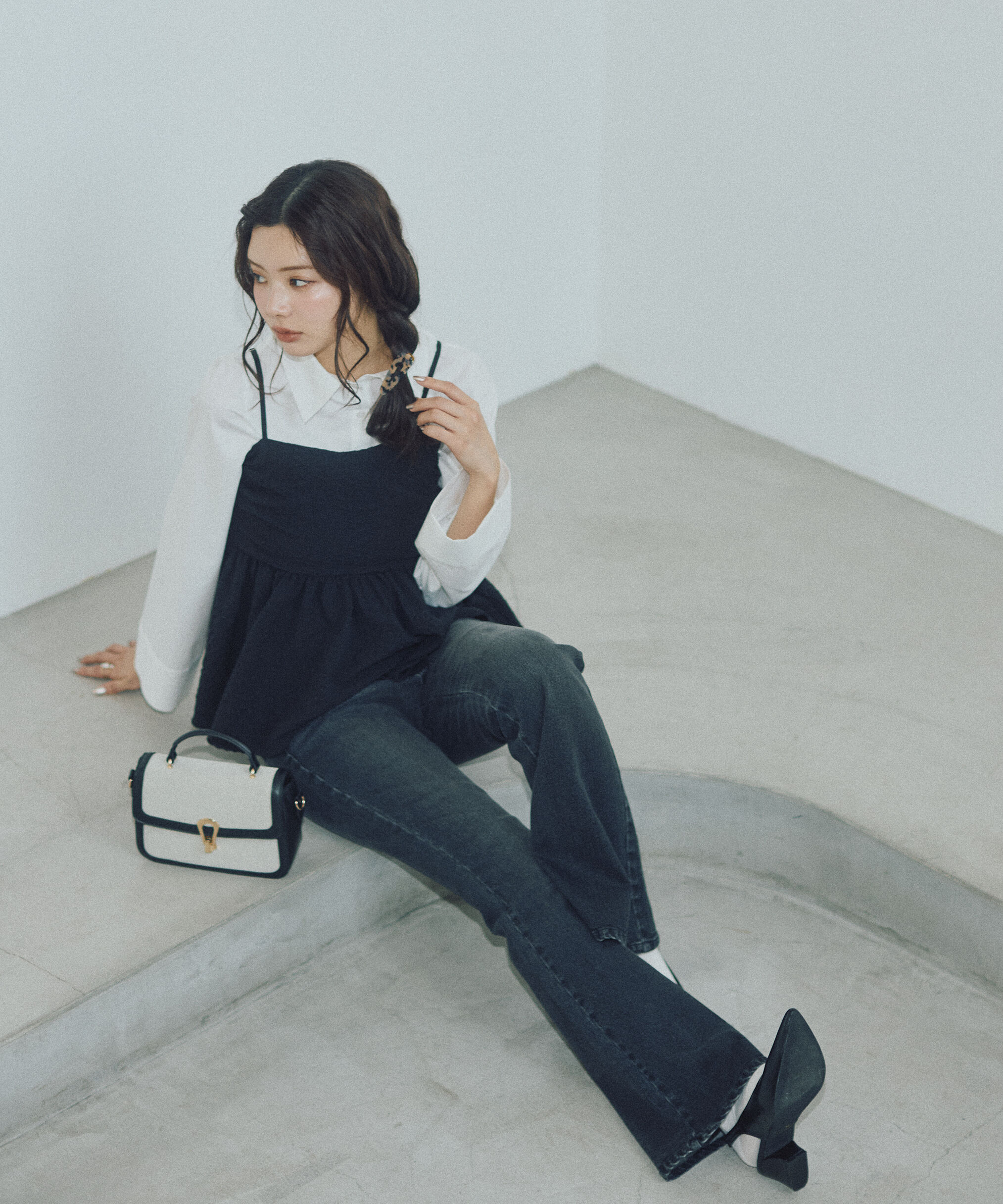 PROPORTION BODY DRESSING「〈a/mie〉フレアデニムパンツ　26SS」|その他|