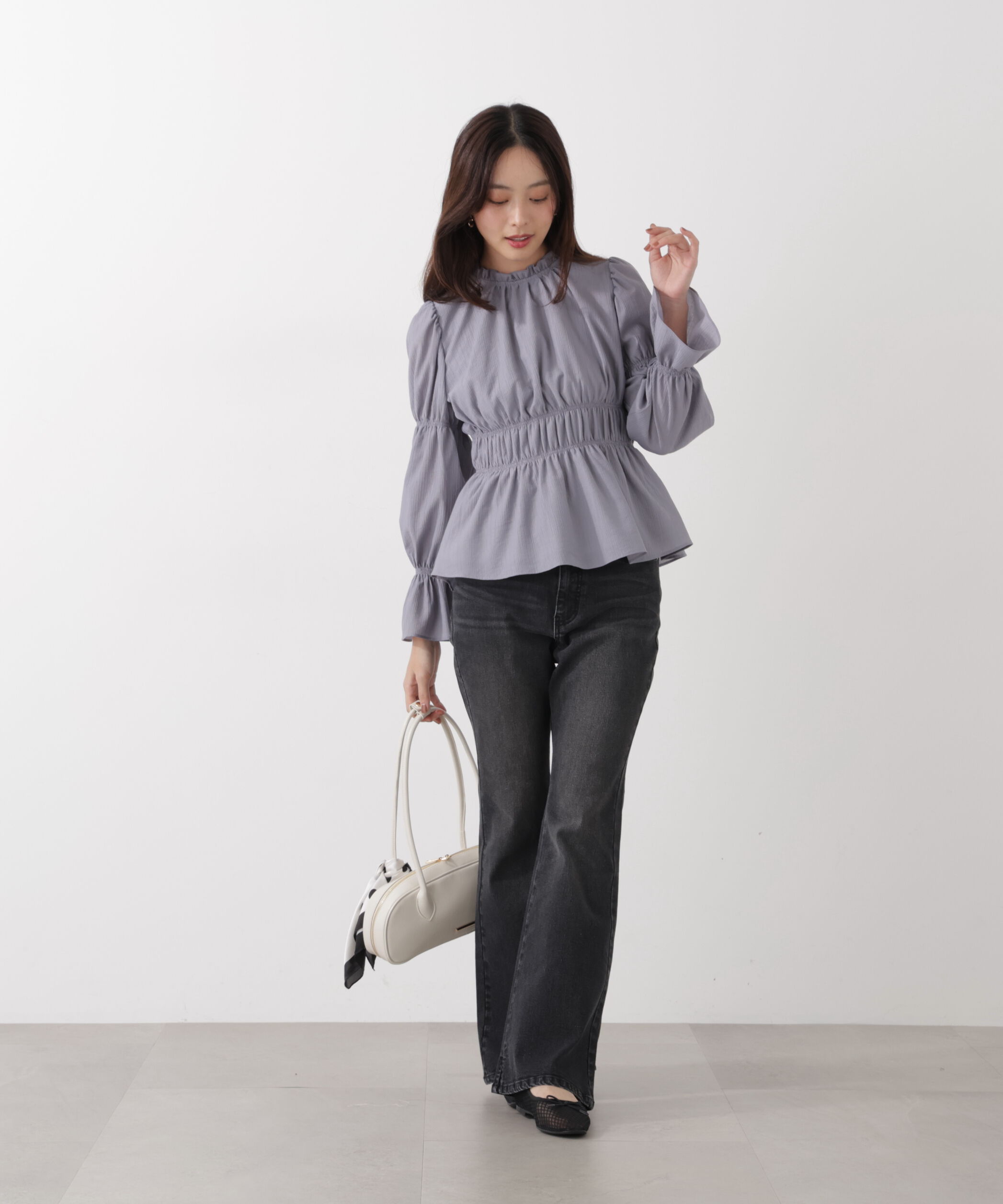PROPORTION BODY DRESSING「〈a/mie〉フレアデニムパンツ　26SS」|その他|