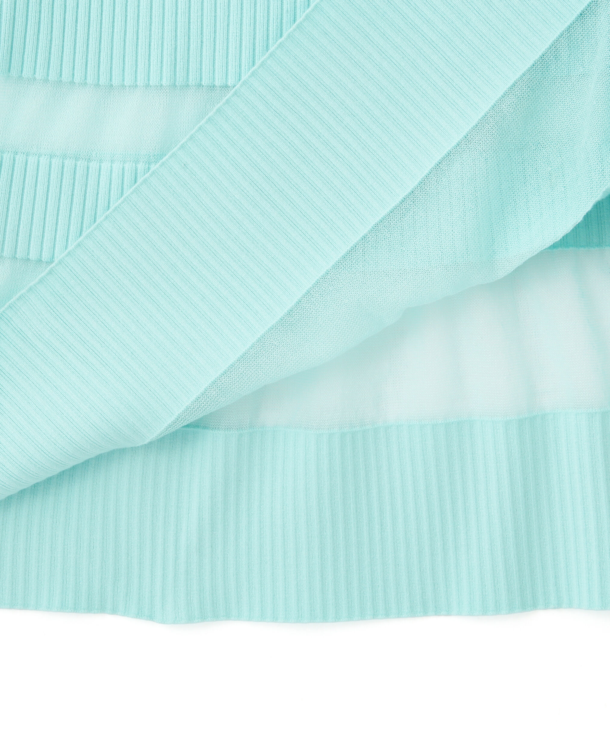  「◆シアーコンビマーメイドニットワンピース」|ワンピース|