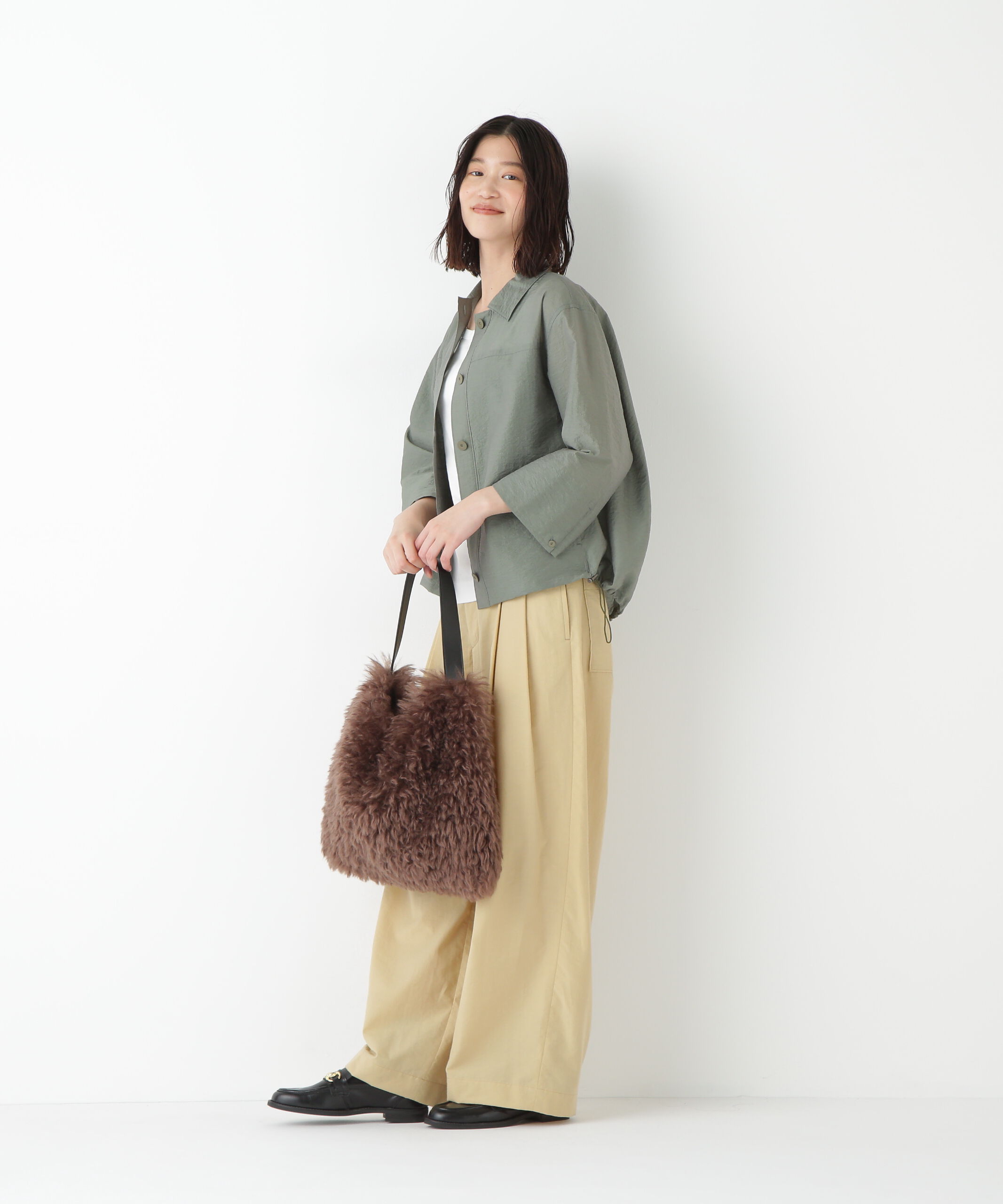  「◆Ｃ／Ｎシアタッサーブルゾン」|ブルゾン・スタジャン|