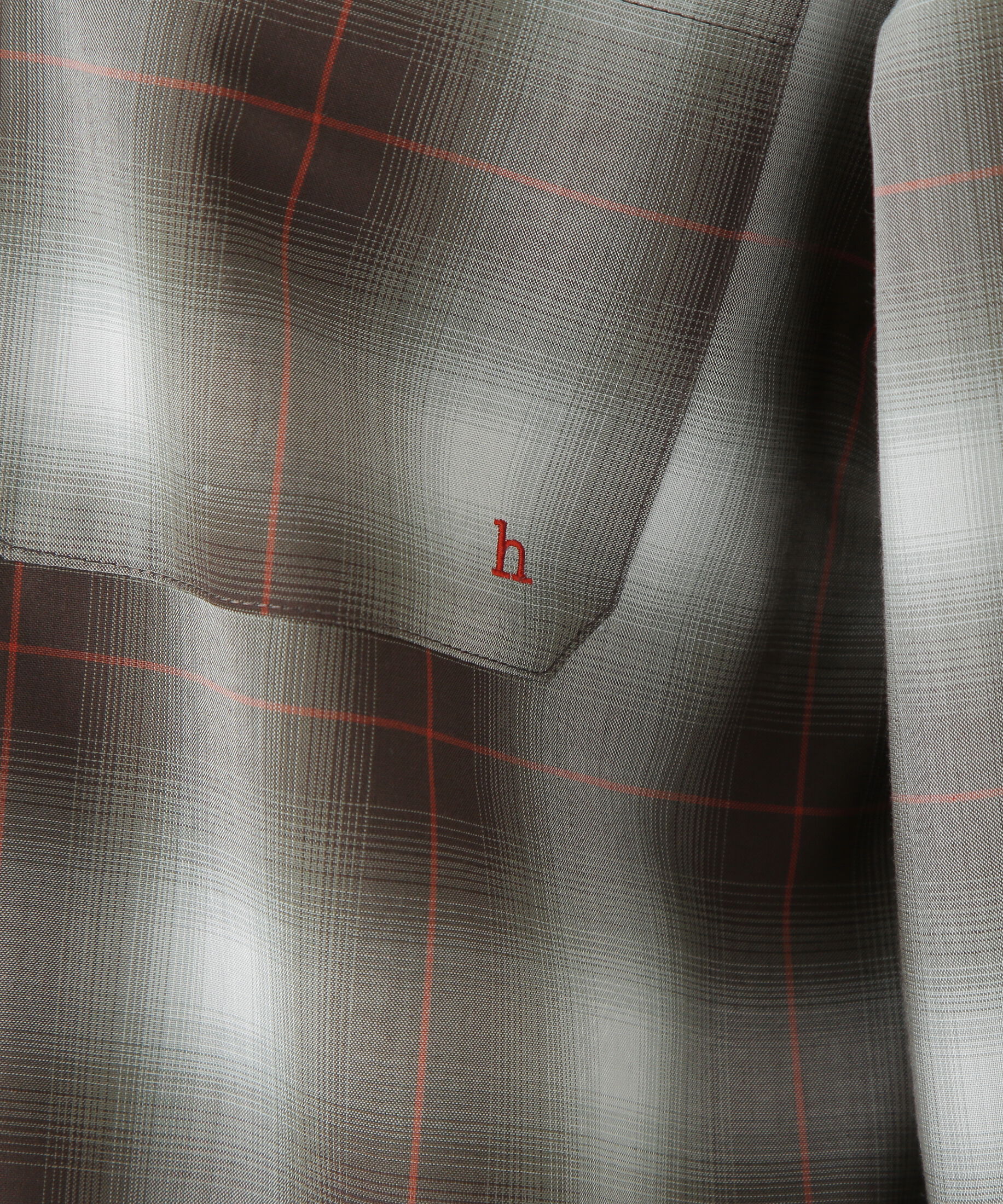  「◆オンブレーチェックオーバーシャツ」|シャツ・ブラウス|