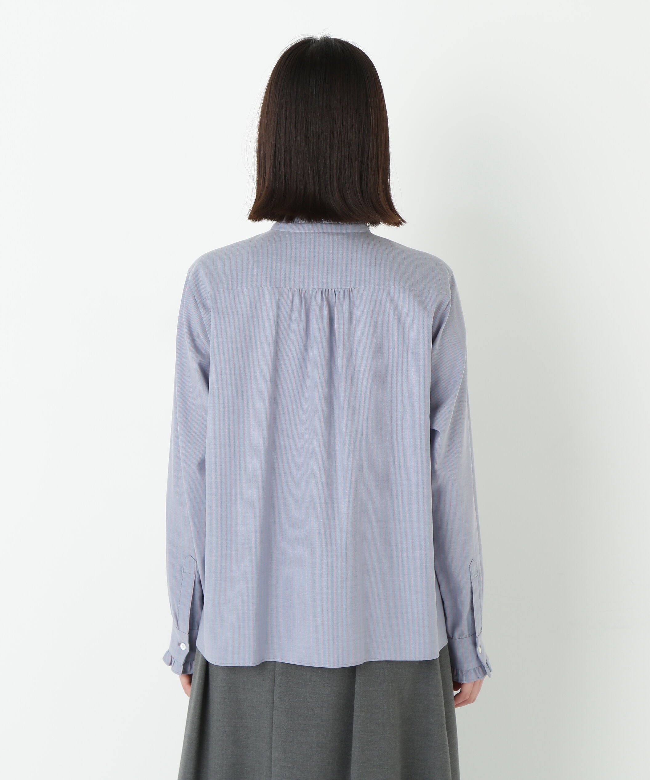  「◆スタンドフリルブラウス」|シャツ・ブラウス|