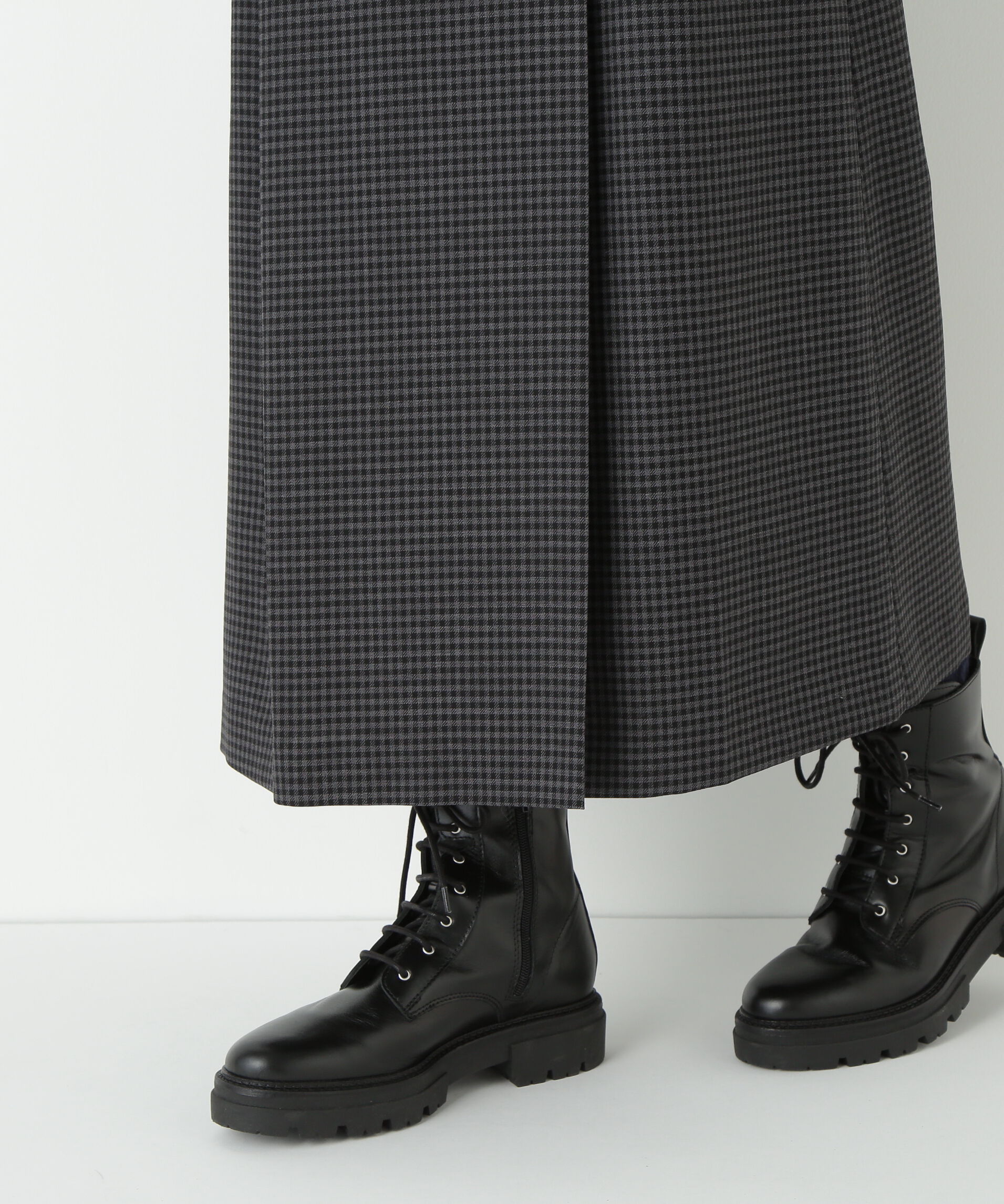  「◆先染めチェックキルト風スカート」|スカート|