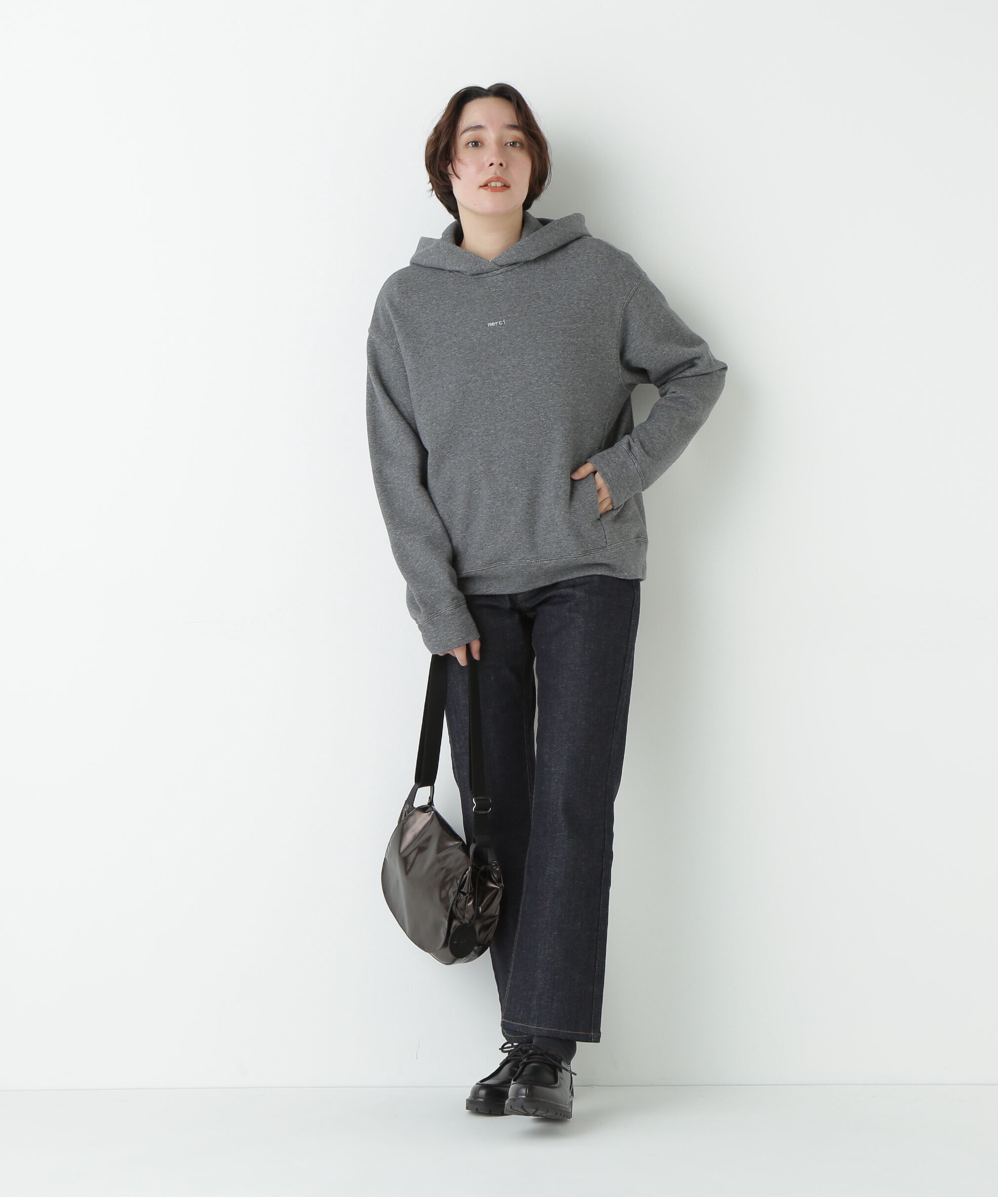  「裏毛ｍｅｒｃｉパーカー」|Tシャツ・カットソー|