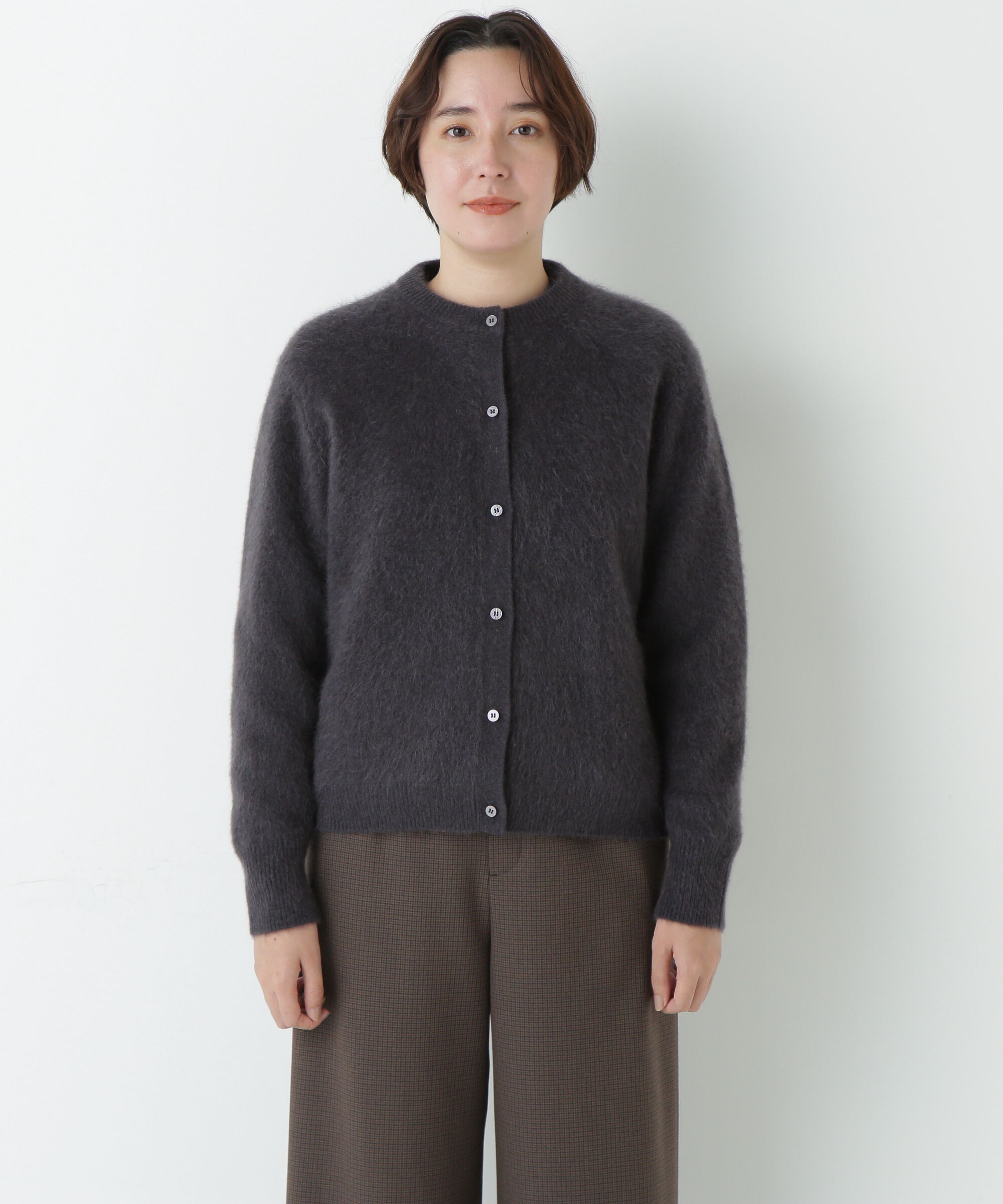  「ヤクへアリーカーディガン」|ニット・セーター|