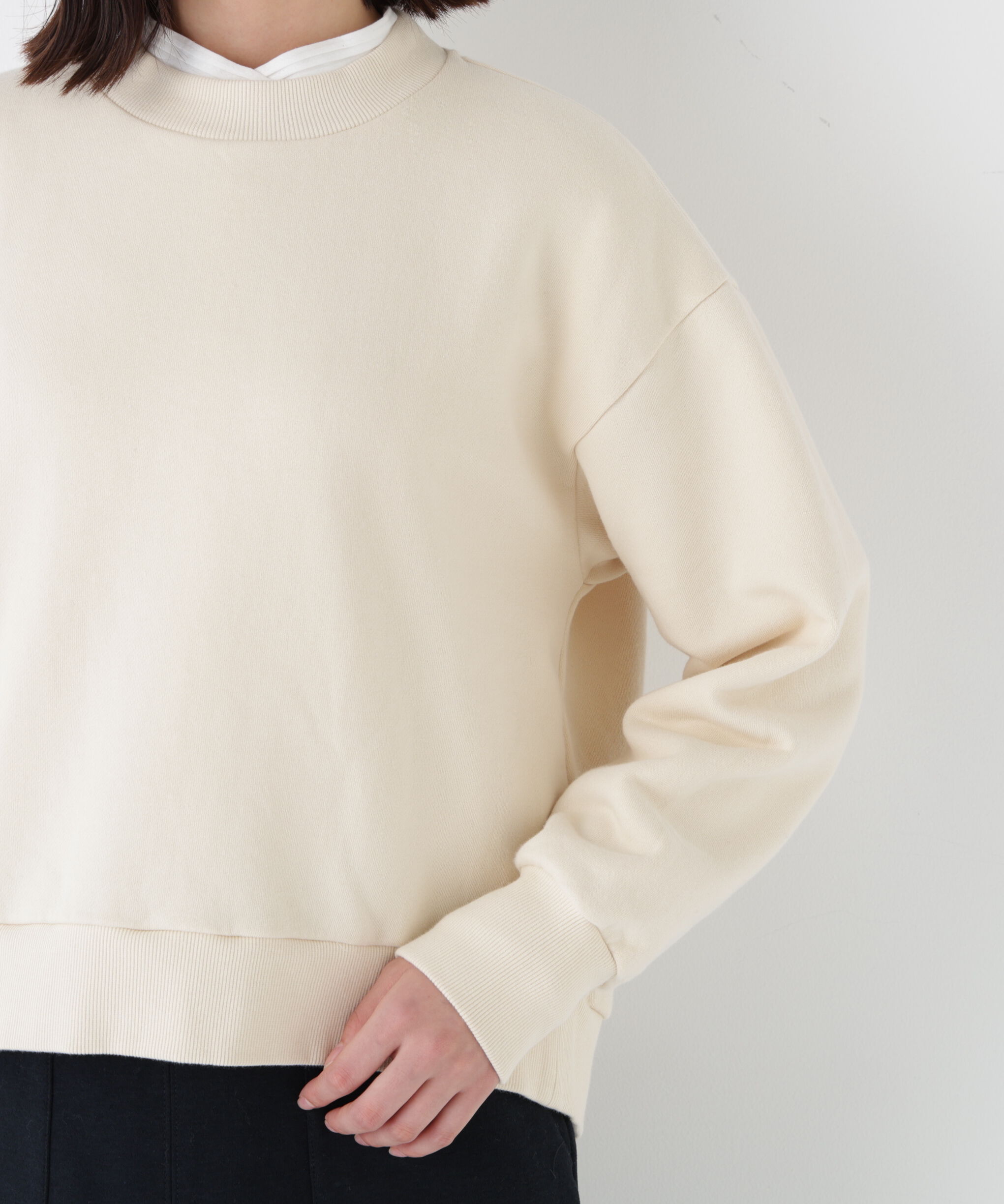  「◆モチーフワッペンカスタマイズ裏起毛スウェット」|Tシャツ・カットソー|