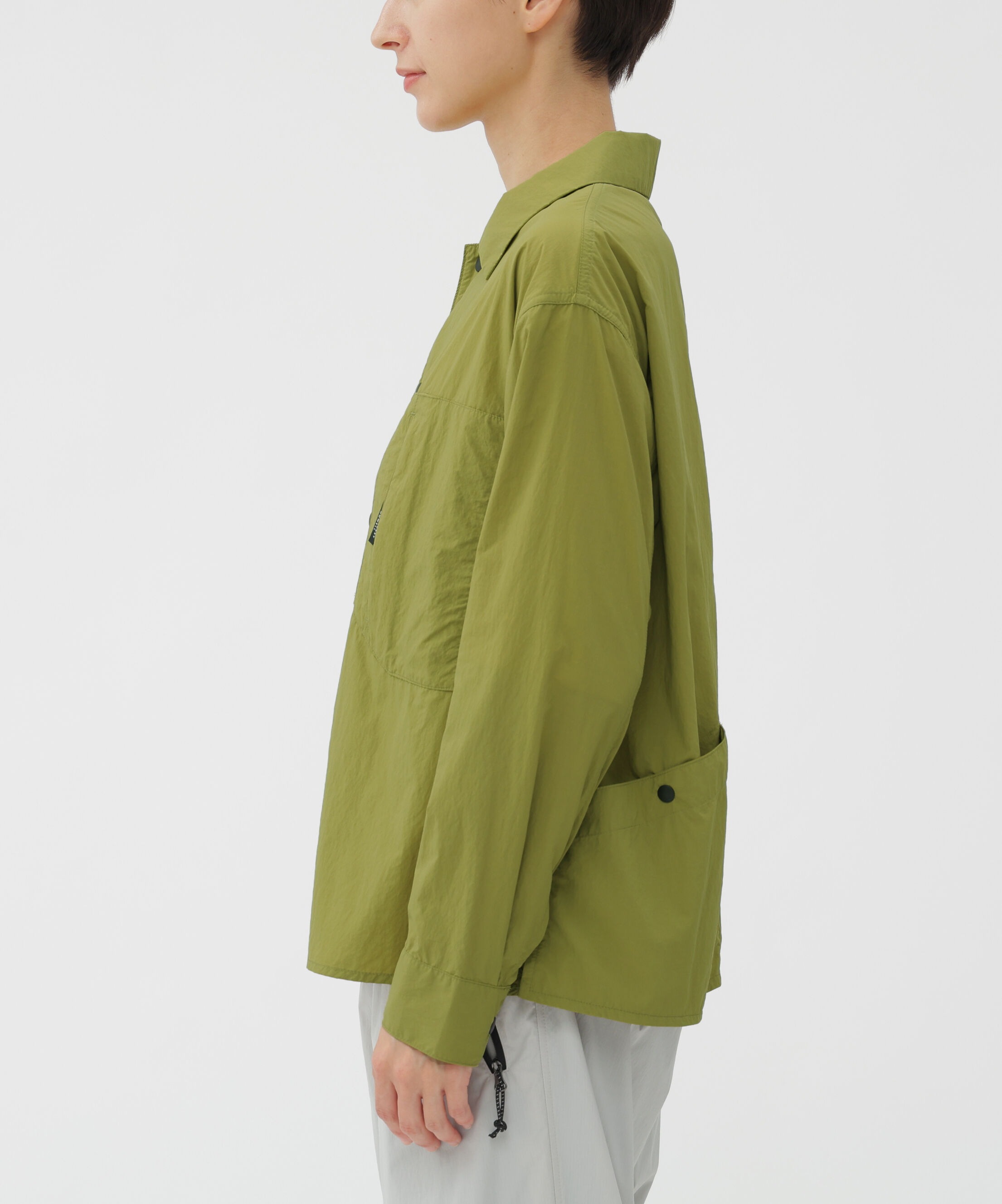  「RECYCLE NYLON LIGHT POPLIN SHIRT」|Tシャツ・カットソー|