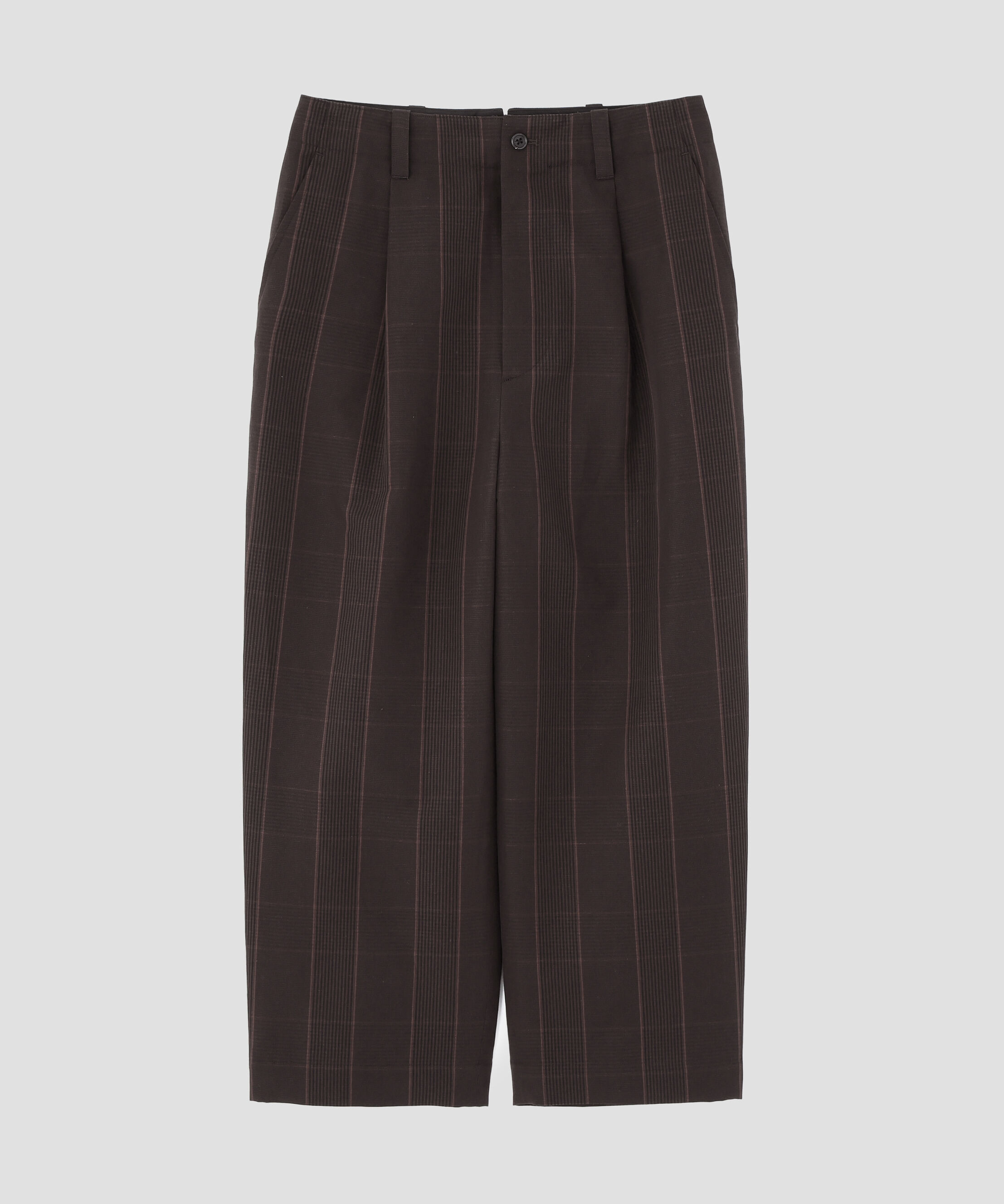  「PRINCE OF WALES CHECK COTTON LINEN TROUSERS」|その他|