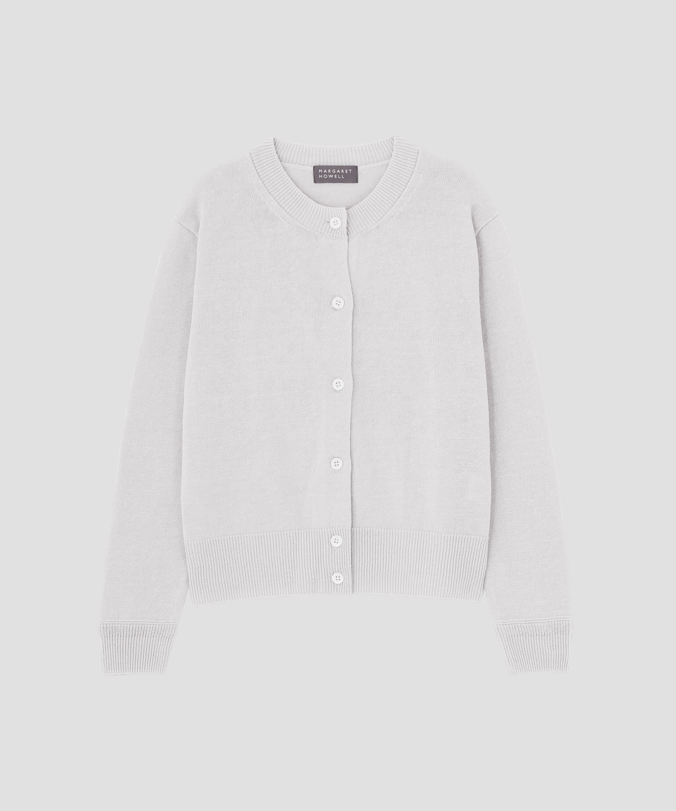  「TWISTED LINEN COTTON KNITWEAR」|カーディガン|