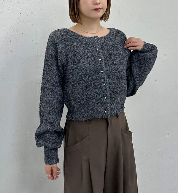 archives「プードルフェザーニットカーディガン」|カーディガン|