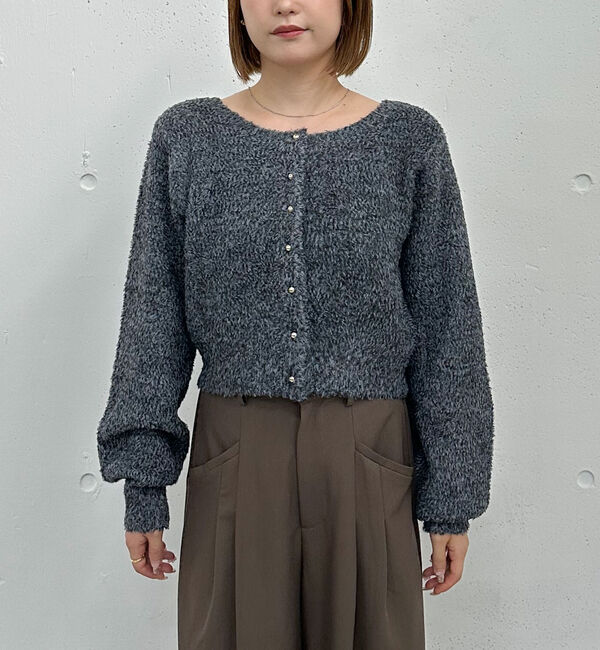 archives「プードルフェザーニットカーディガン」|カーディガン|