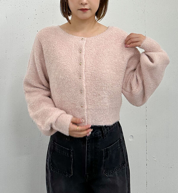 archives「プードルフェザーニットカーディガン」|カーディガン|