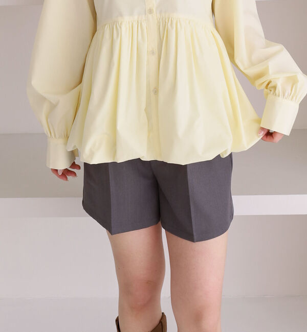 archives「【ＯＮかわ】ウォッシャブルベルト付きショートパンツ」|その他|GRAY