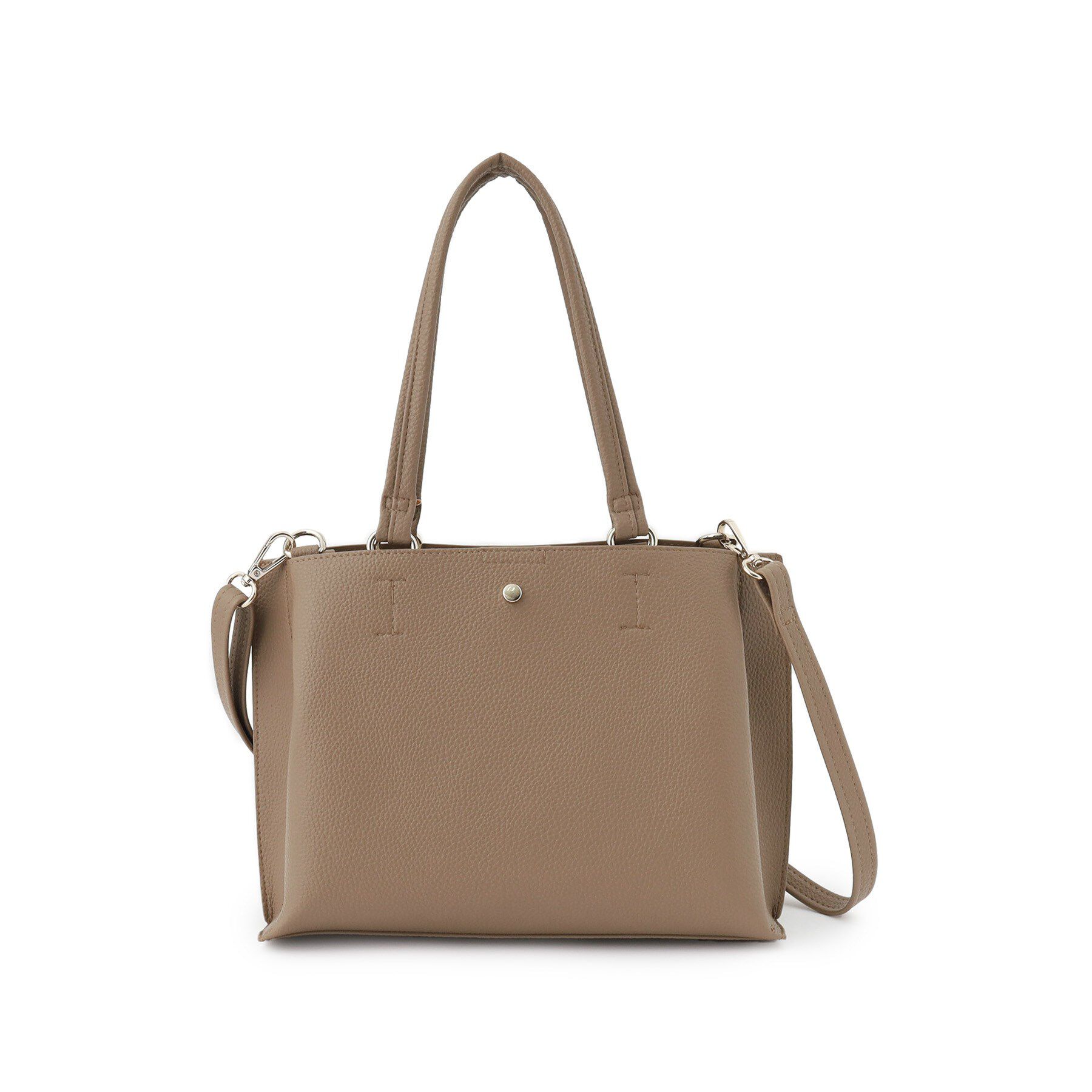 SHOO･LA･RUE「【軽量/2WAY】ふわっと軽い ミドルサイズ トートバッグ」|トートバッグ|