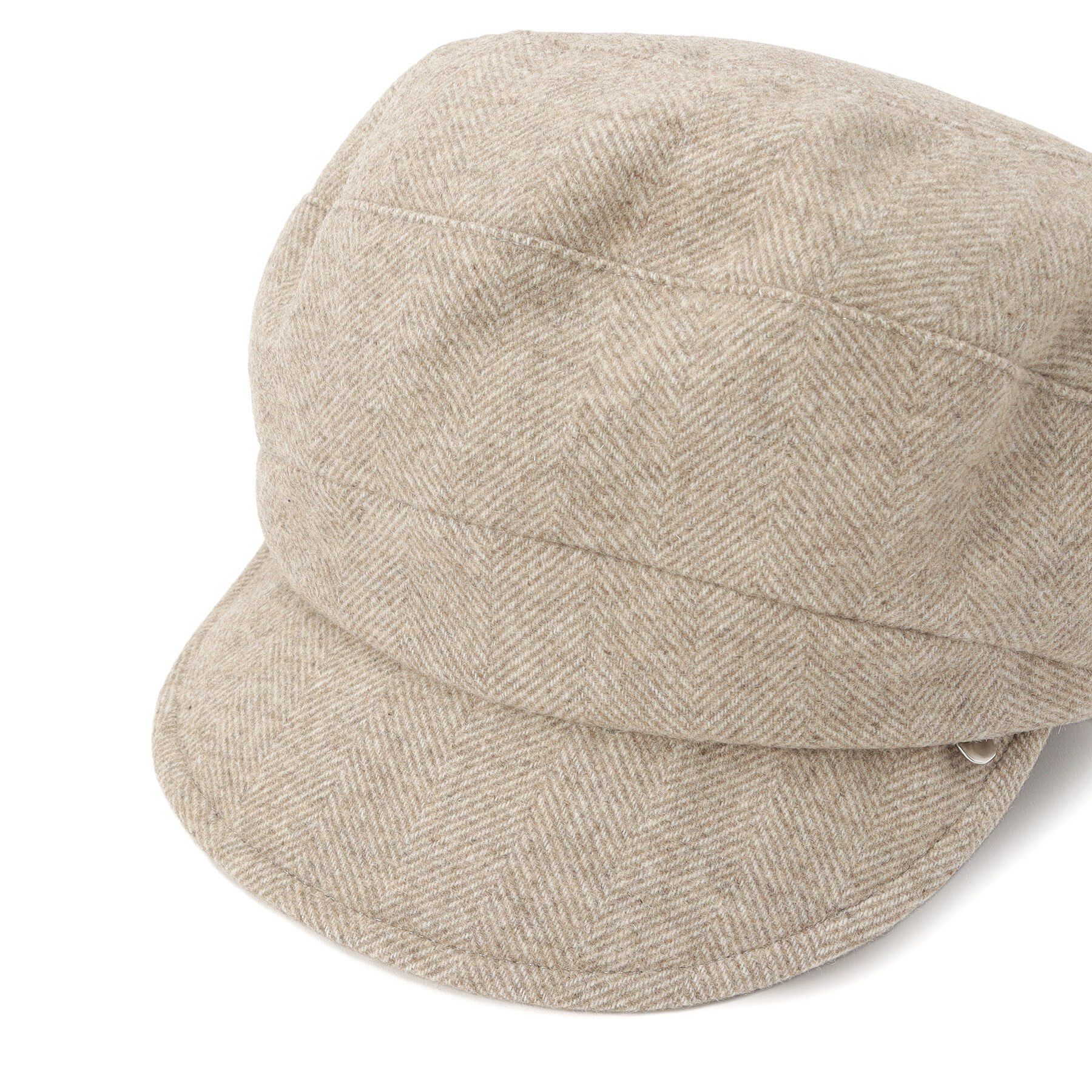 SHOO･LA･RUE「ヘリンボーンキャスケット」|キャップ・キャスケット|