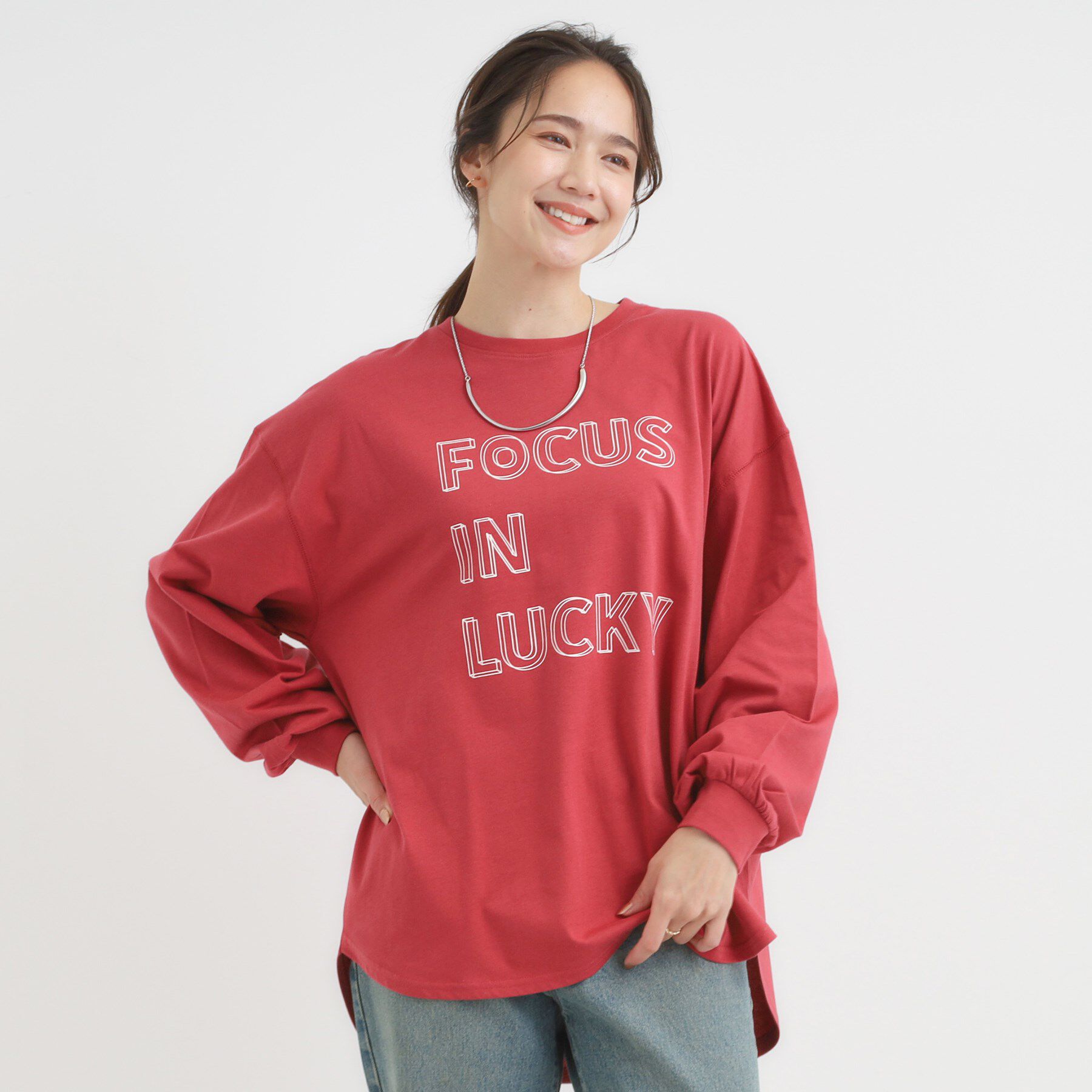 SHOO･LA･RUE「グラフィックアソート BIGロンT」|Tシャツ・カットソー|