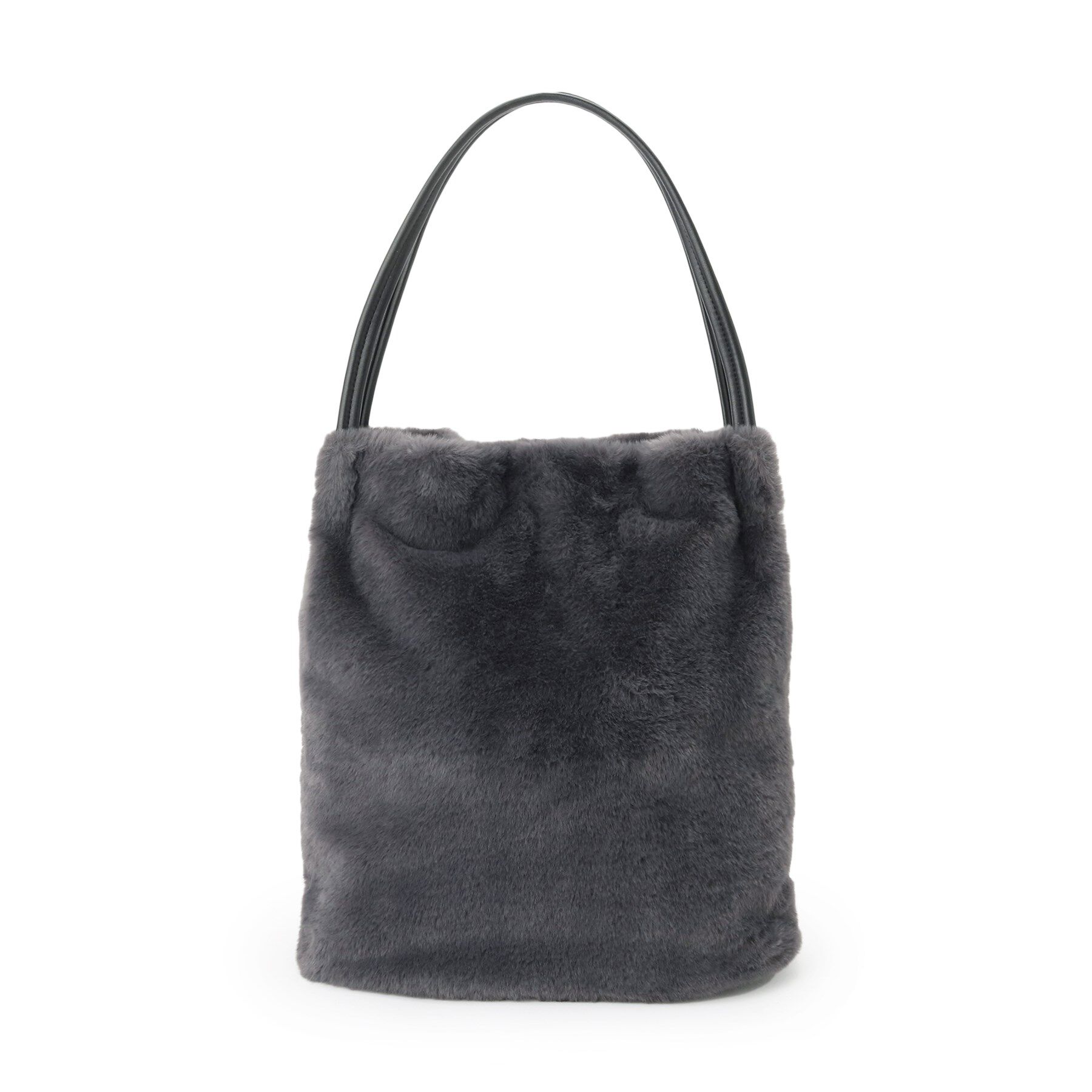 SHOO･LA･RUE「つまみハンドルフェイクファートートバッグ」|トートバッグ|