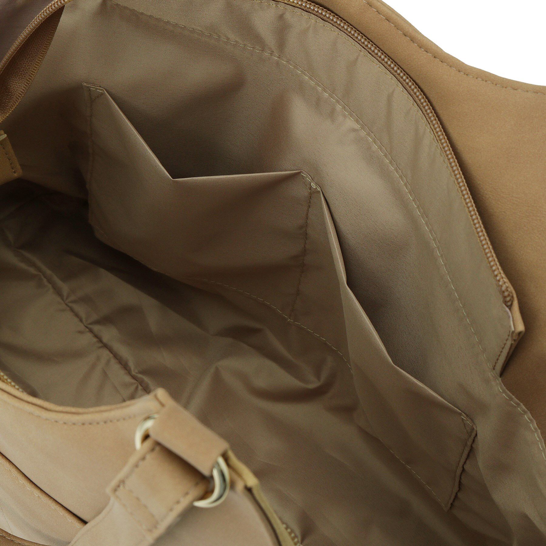 SHOO･LA･RUE「スエード調8ポケットトートバッグ」|トートバッグ|