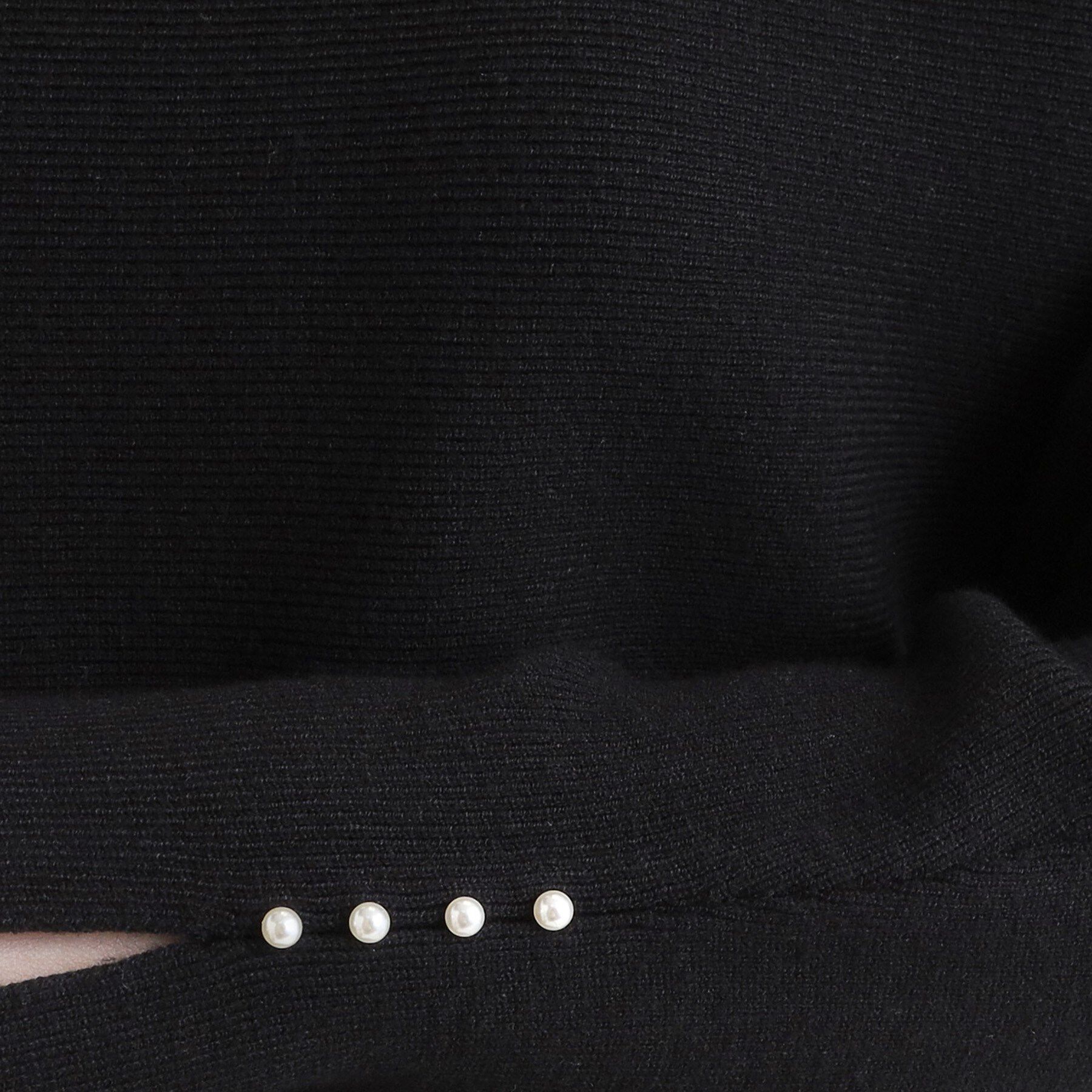 SHOO･LA･RUE「【洗濯機可】女性らしさ溢れる もちもちタッチが心地よい ドルマンニット」|ニット・セーター|