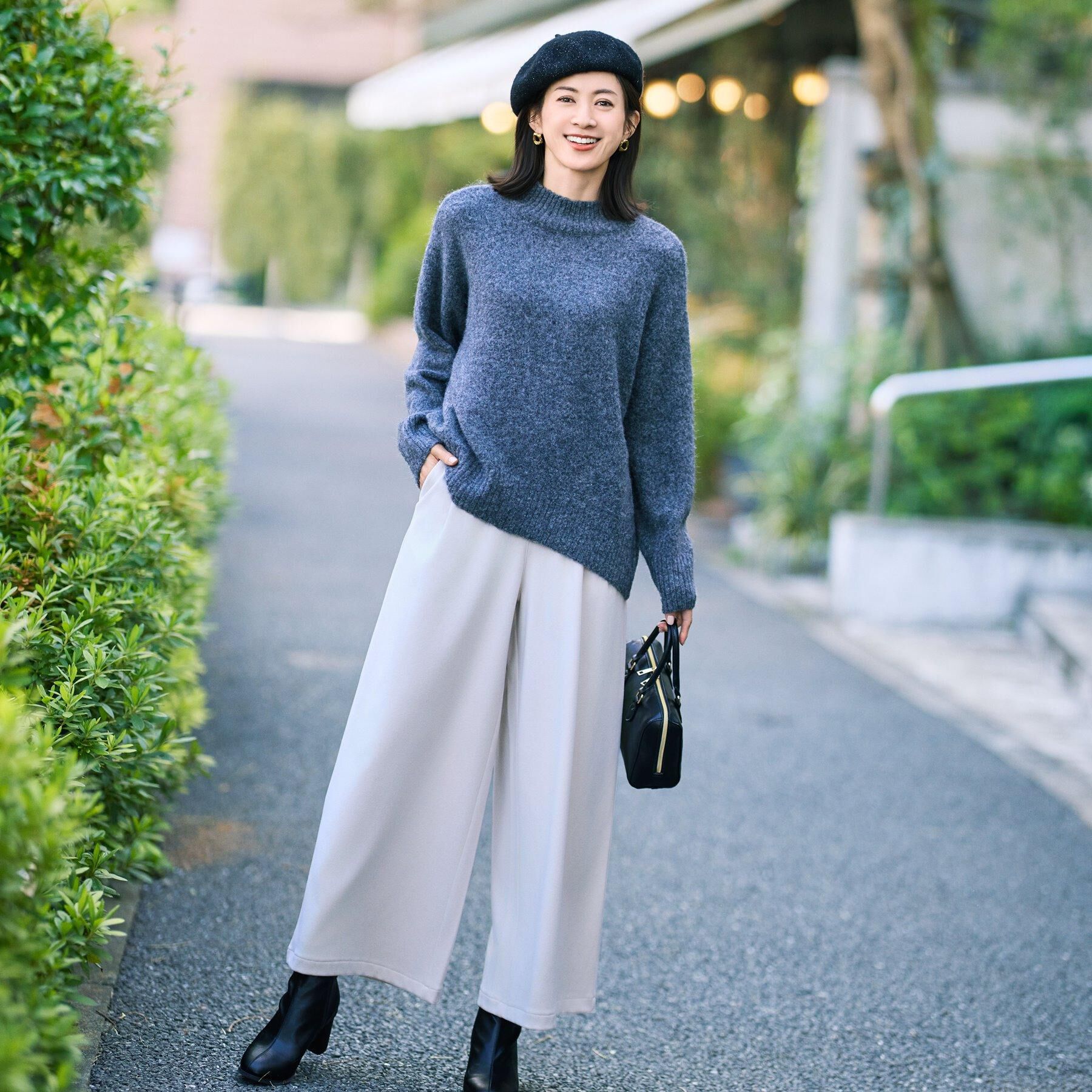 SHOO･LA･RUE「【着丈選べる/きっと虜になる】あったかもちもち ワイドパンツ」|その他|