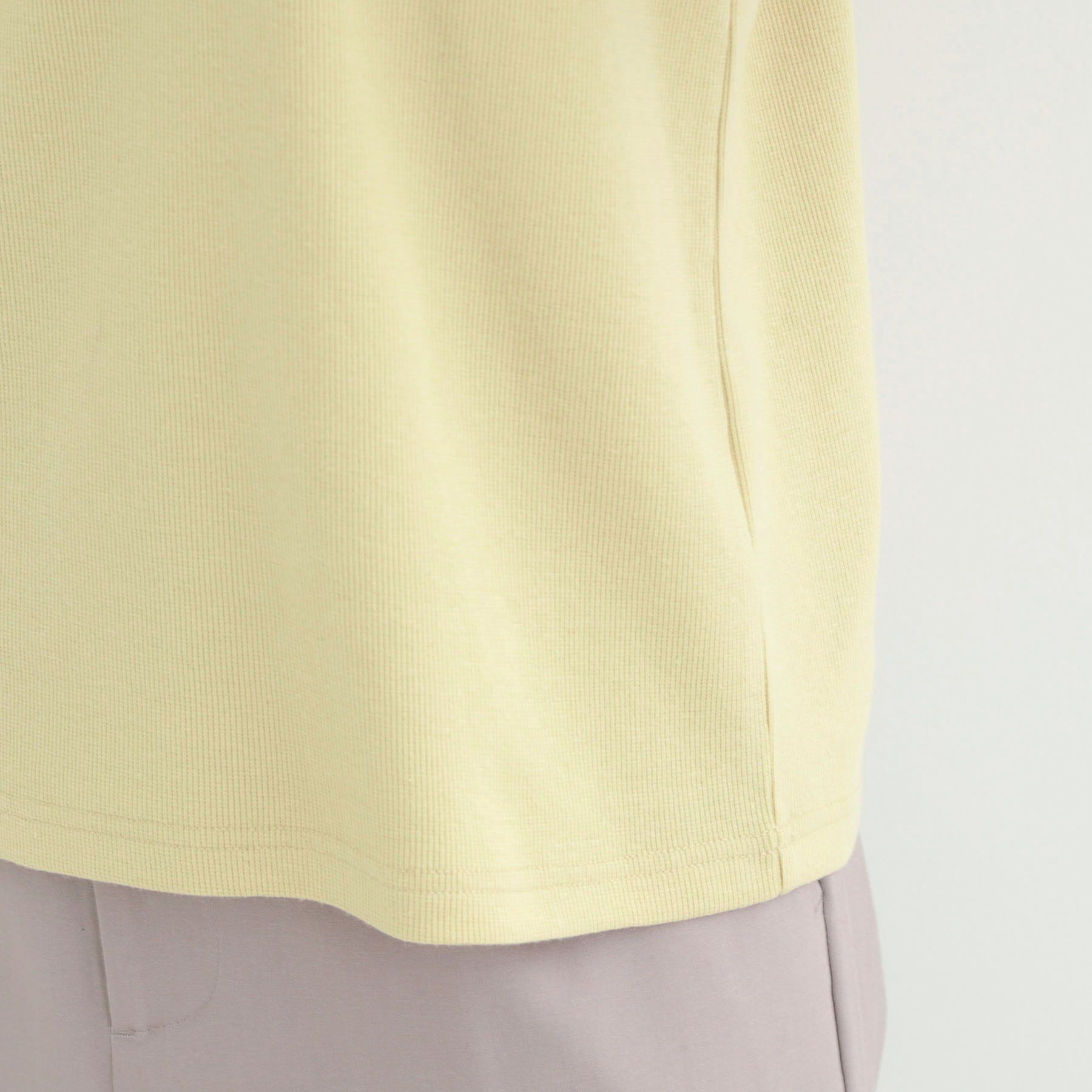 SHOO･LA･RUE「【S-LL】レイヤードスタイルに チュール切替ロンT」|Tシャツ・カットソー|