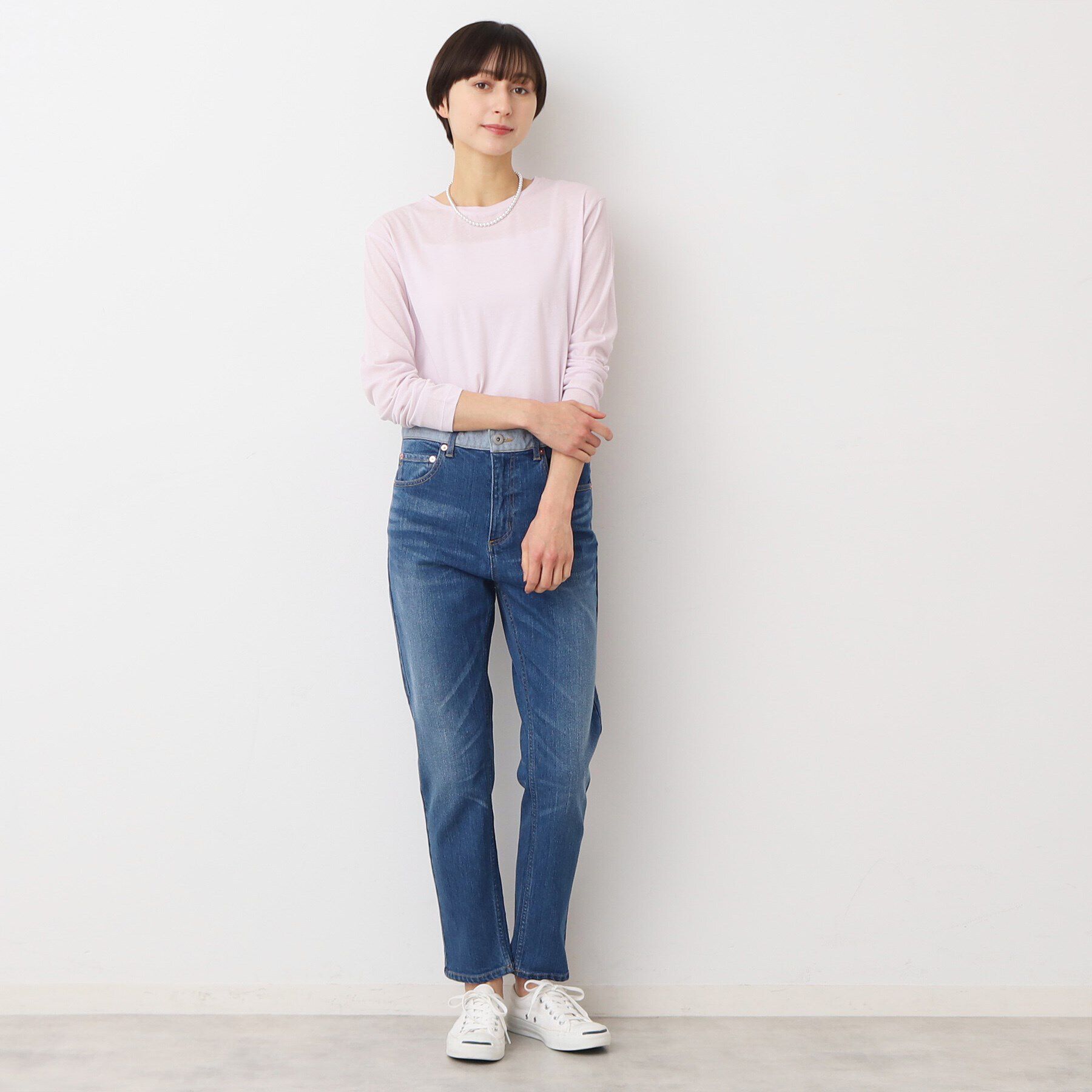 Dessin「【洗える】デニムスリムパンツ」|その他|