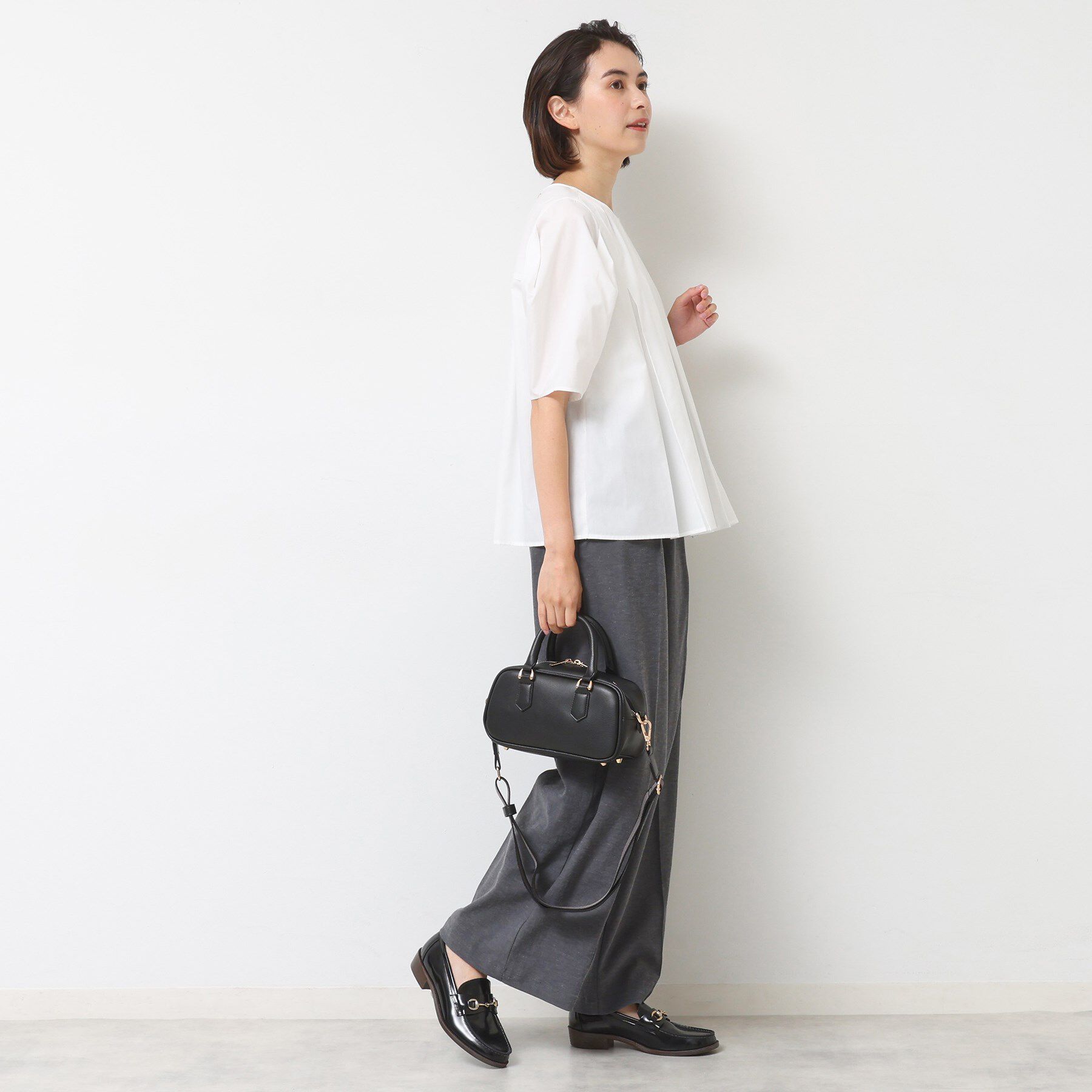 Dessin「【2WAY】テープショルダースクエアBAG」|ショルダー・メッセンジャー|