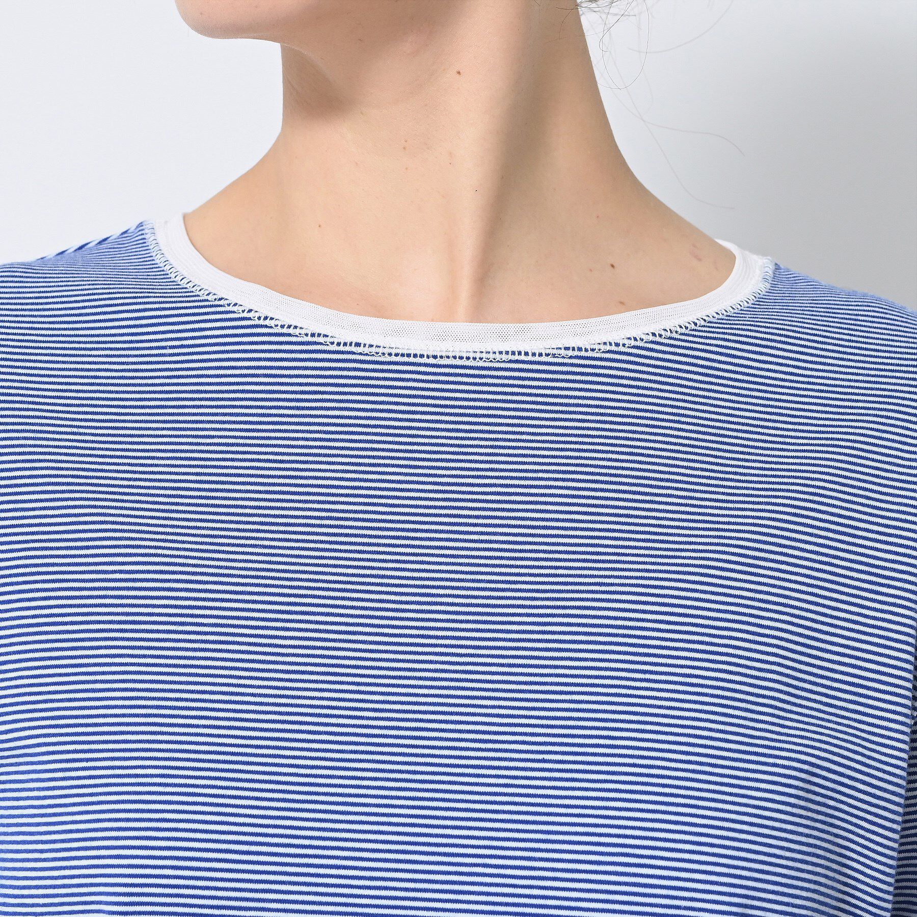 Dessin「【洗える】ドッキングチュールロンT」|Tシャツ・カットソー|