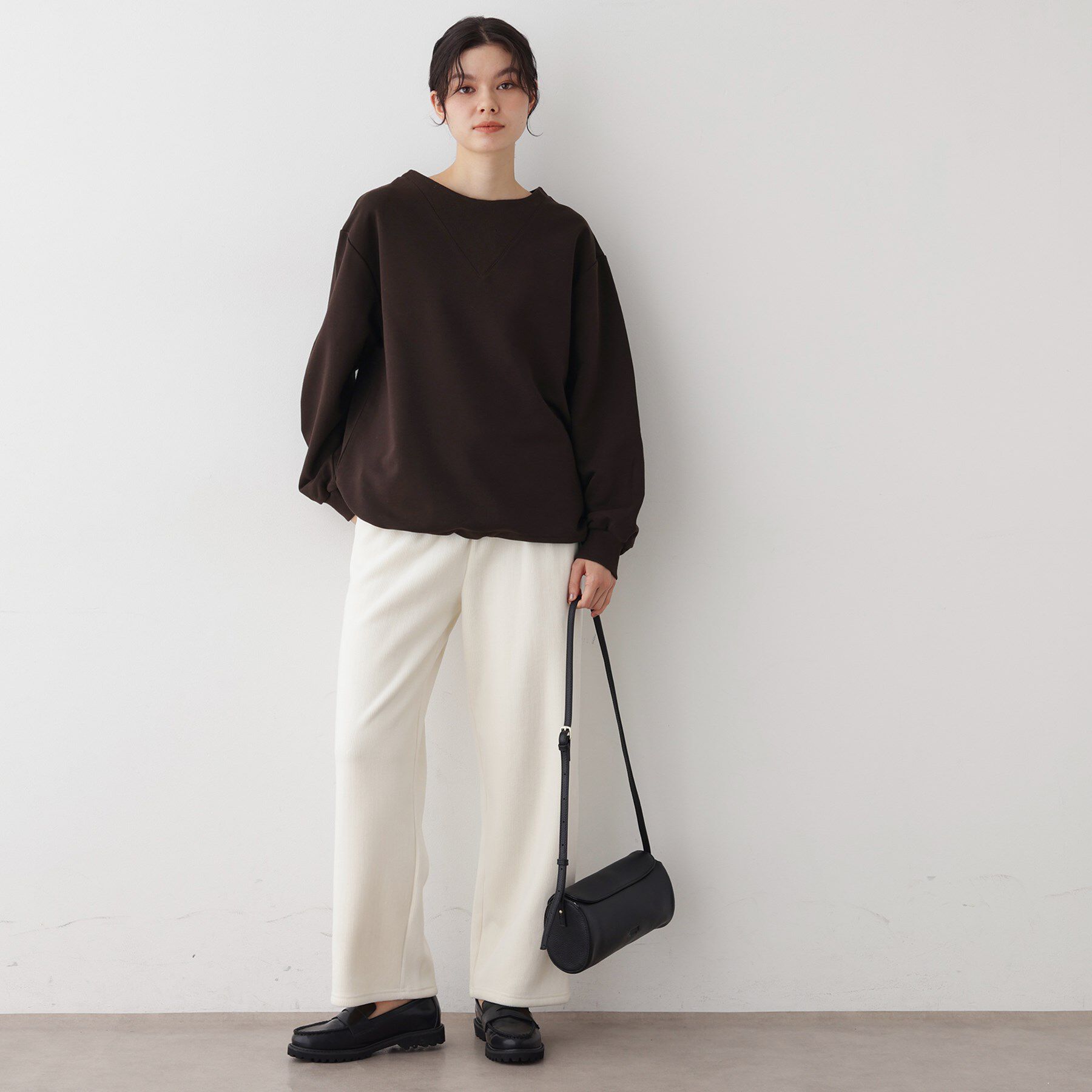 Dessin「【洗える】ガゼットミニ裏毛プルオ－バー」|パーカー|