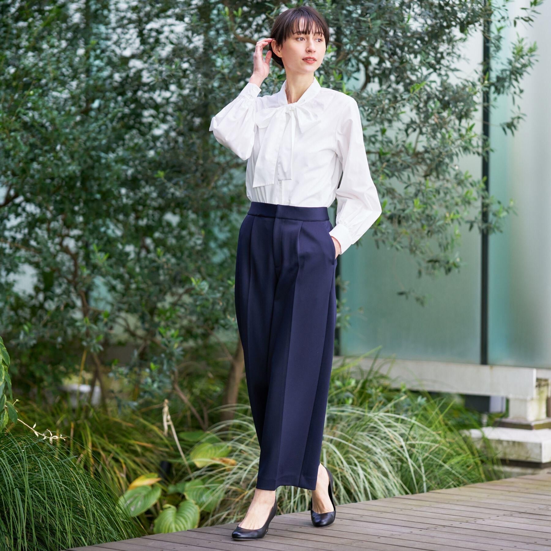 Dessin「【入卒/セレモニー】ボウタイリボンブラウス」|シャツ・ブラウス|