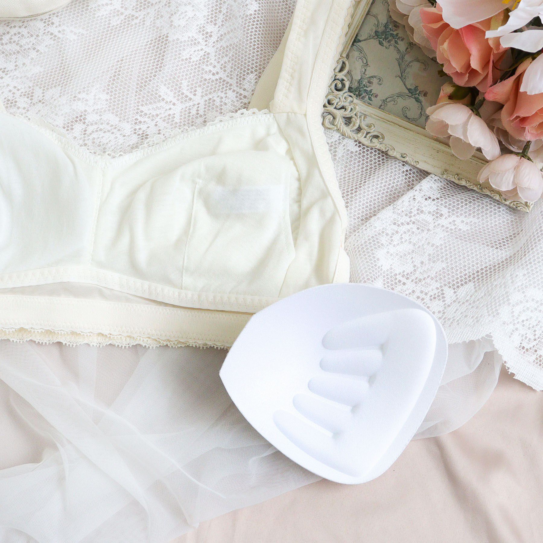 Risa Magli「フェリーチェ おやすみブラ （LL）」|インナー|