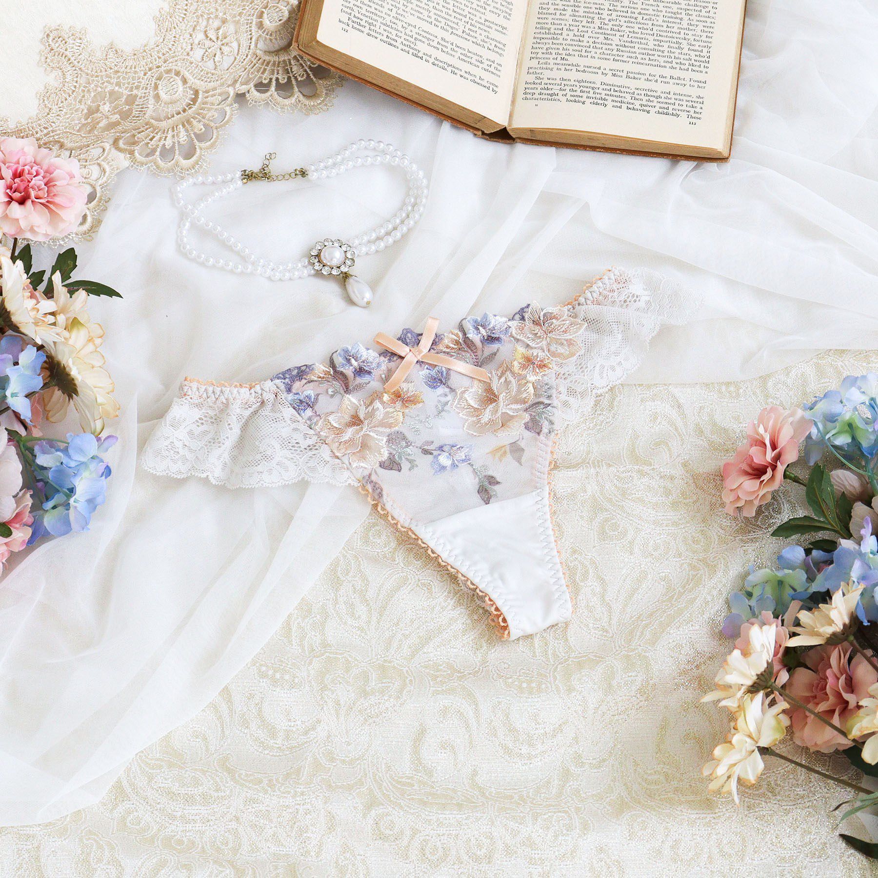 Risa Magli「ジェシー Tバック」|インナー|オレンジ(065)