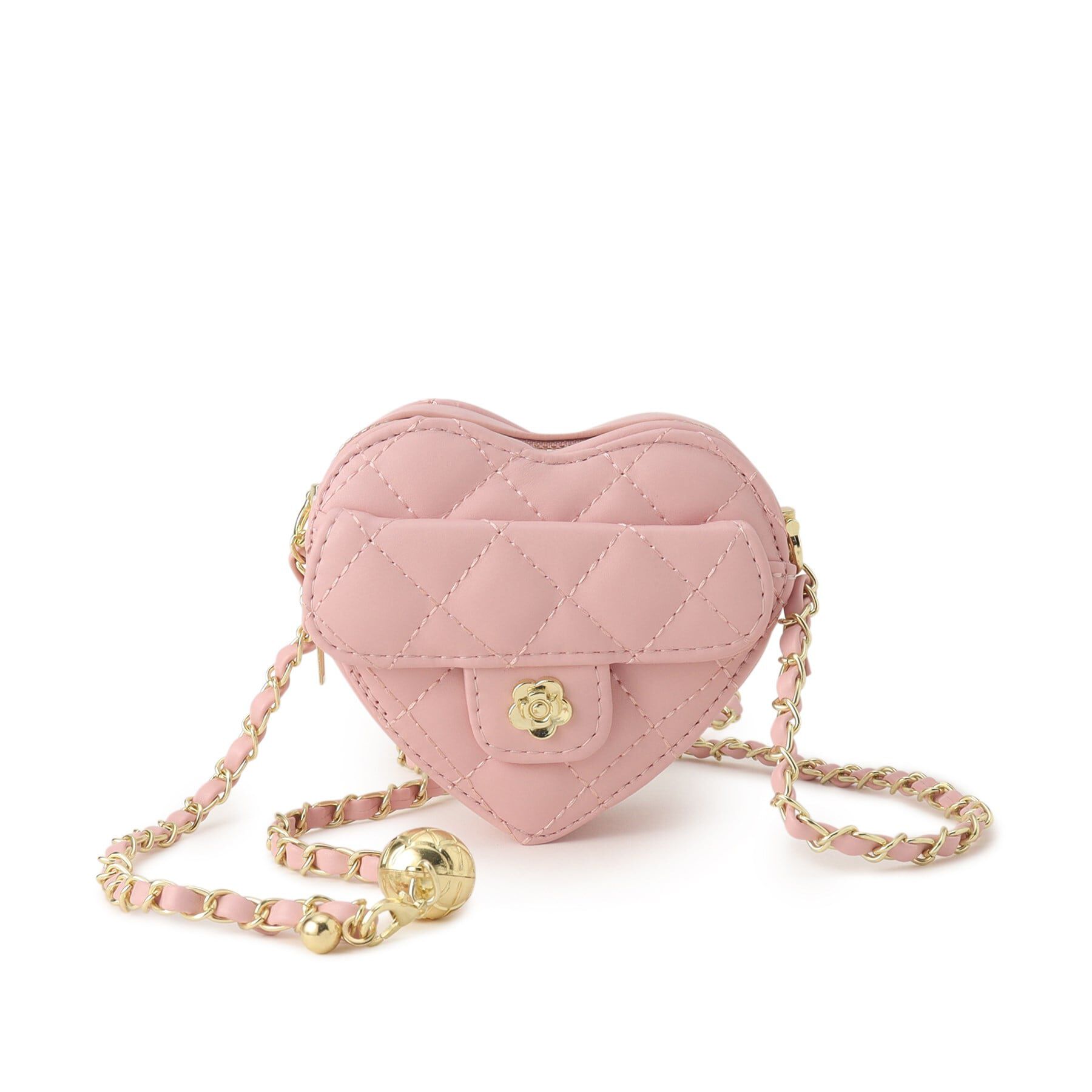 Ober Tashe「ハート型ショルダーバッグ」|ショルダー・メッセンジャー|ピンク(072)