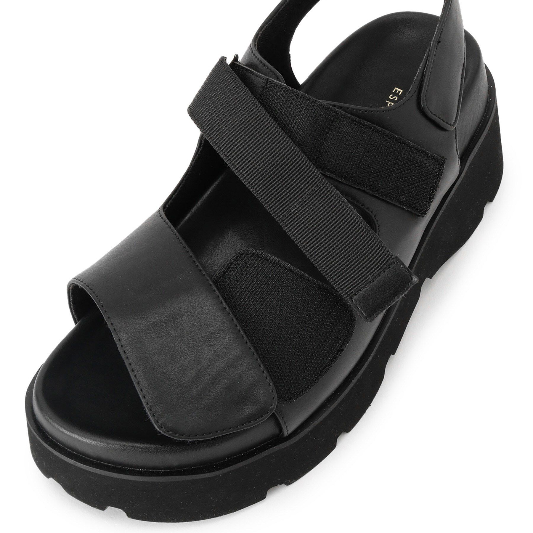 ESPERANZA「ダブルベルト厚底サンダル」|サンダル|