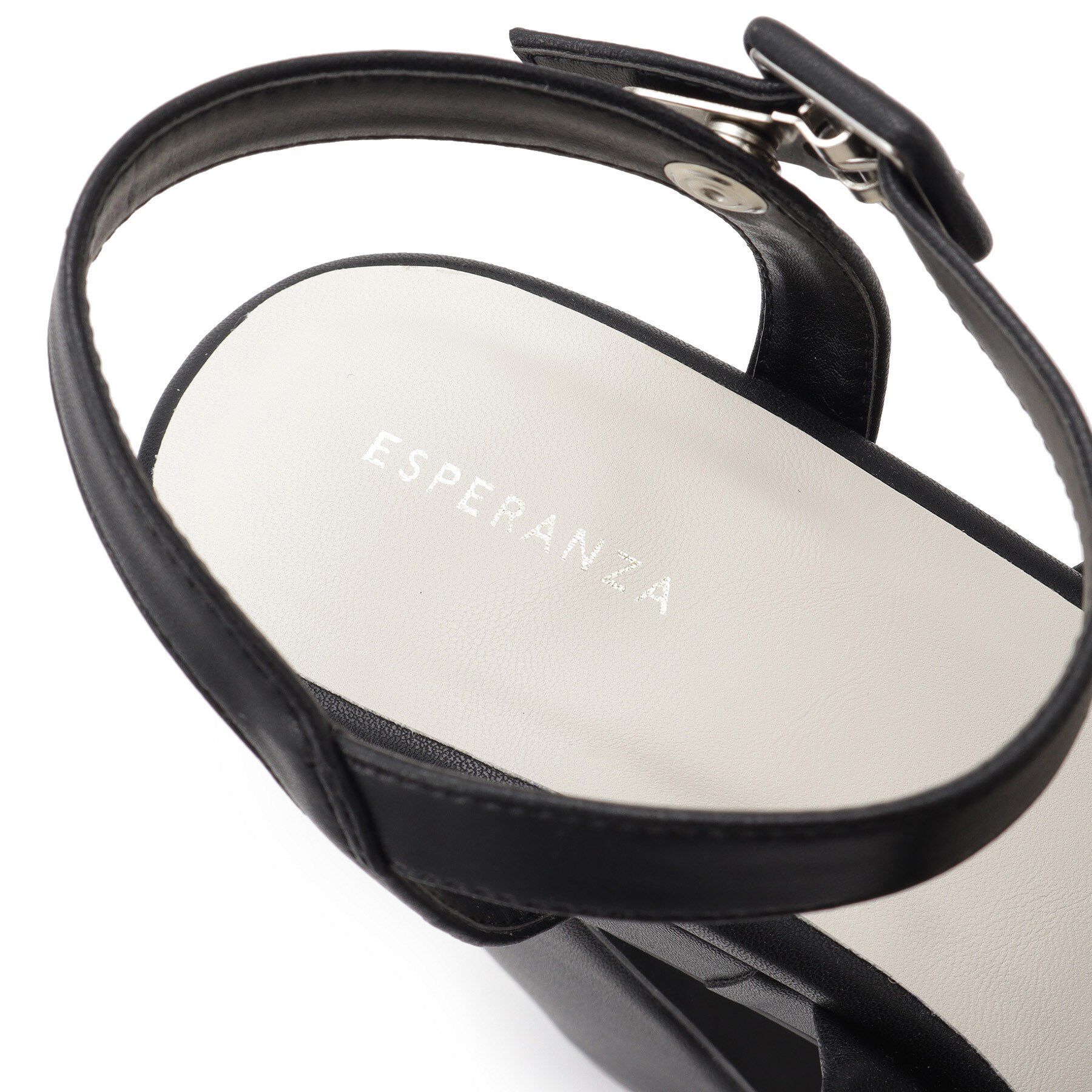 ESPERANZA「【ラク盛り／サンダル】リピーター続出／脚長美脚　ツイストリボンサンダル」|サンダル|