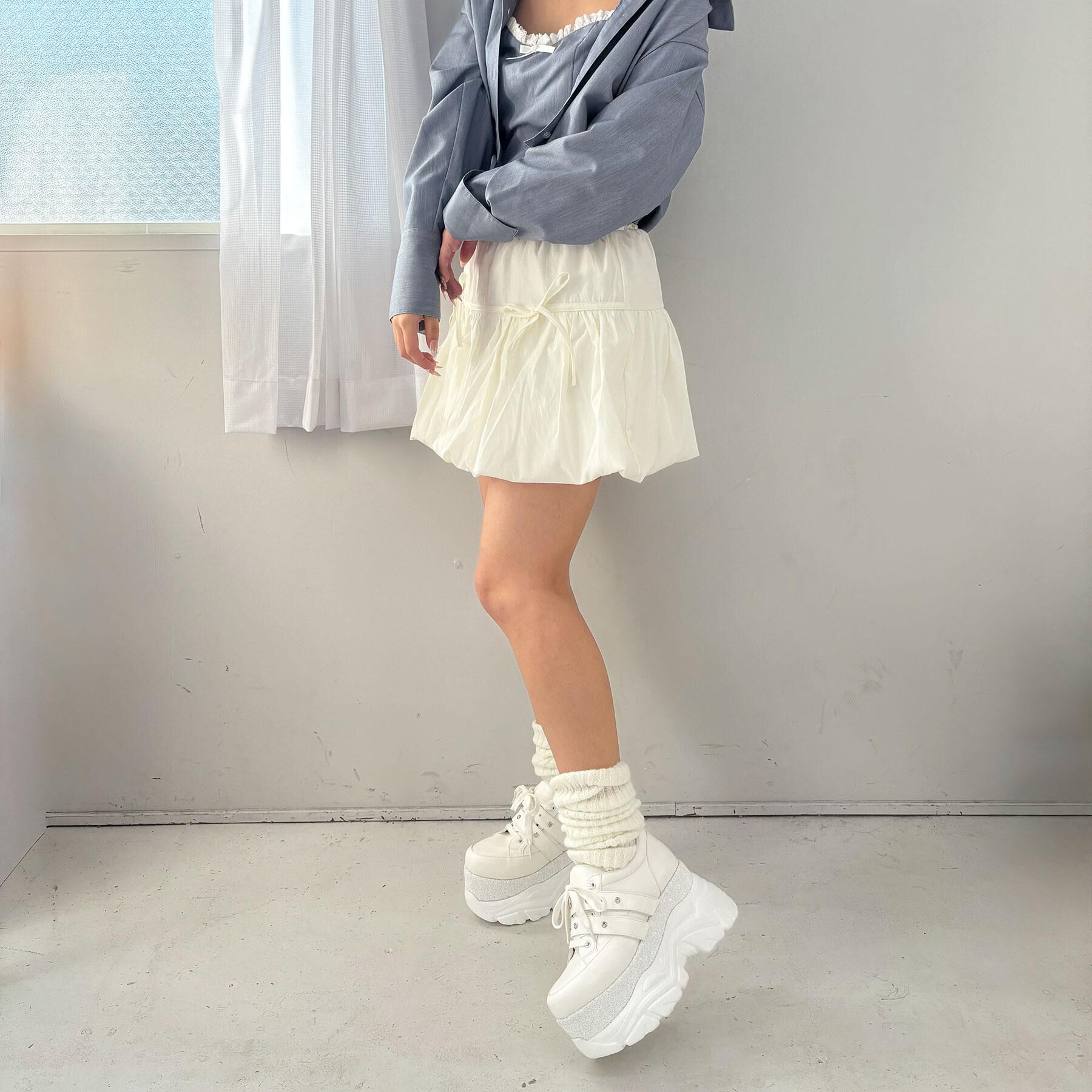 ESPERANZA「ラインストーンスタッズ厚底スニーカー」|スニーカー|