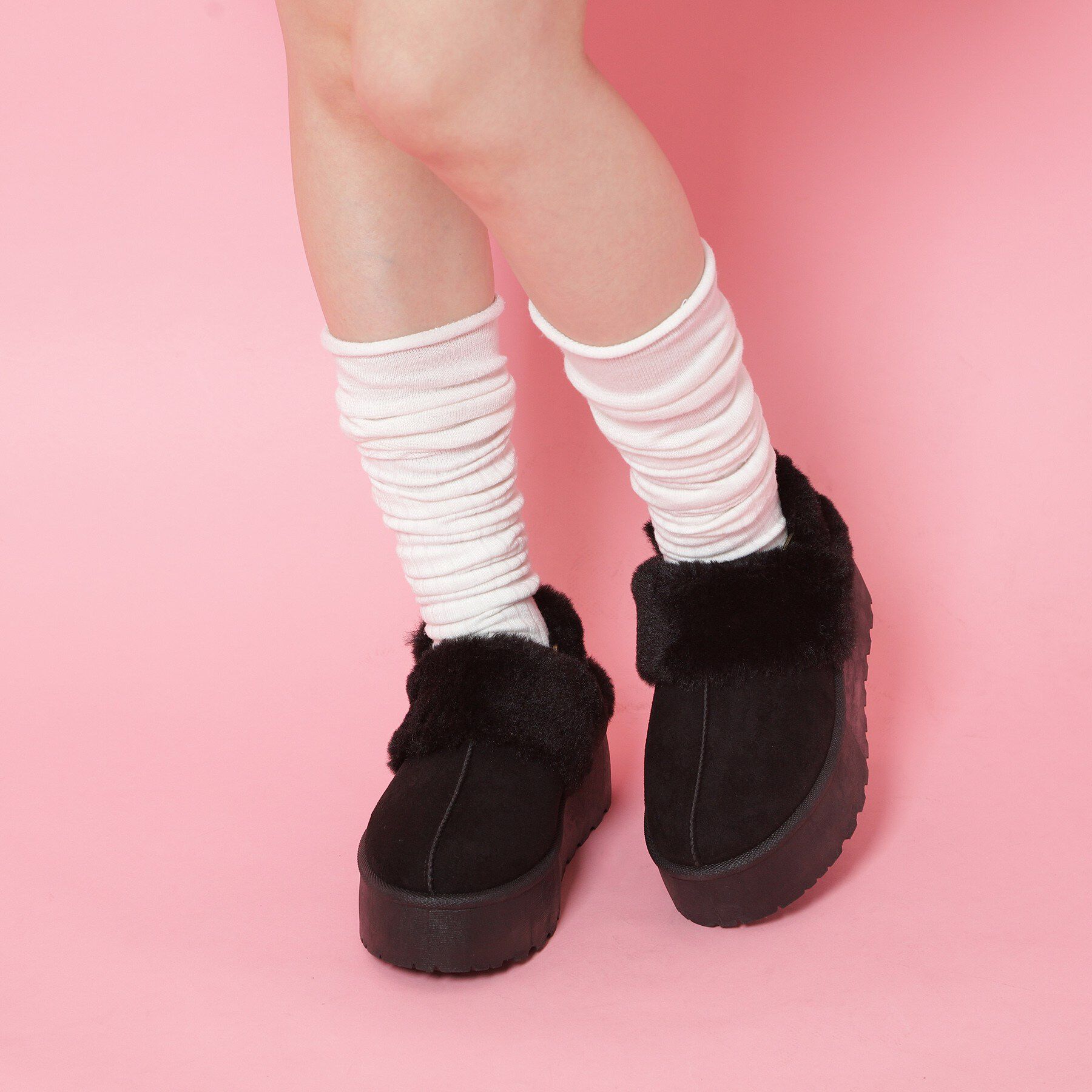 csT&P「フェイクムートンサボ　ベルト取り外し可」|サンダル|