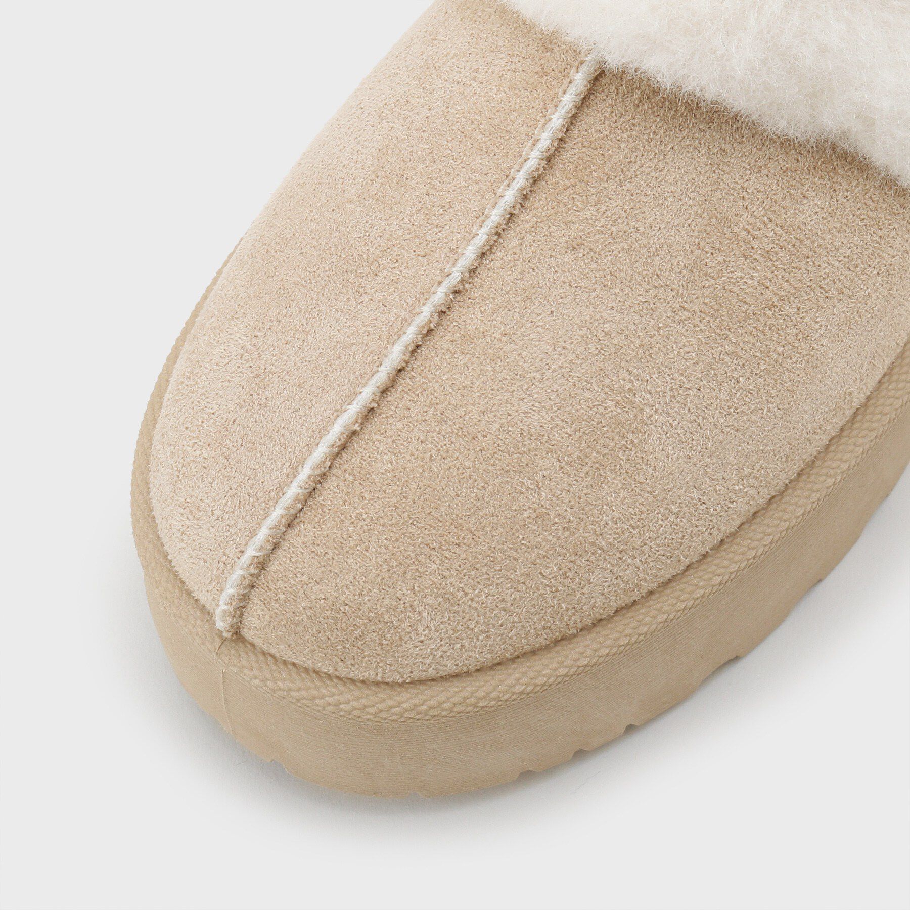 csT&P「フェイクムートンサボ　ベルト取り外し可」|サンダル|